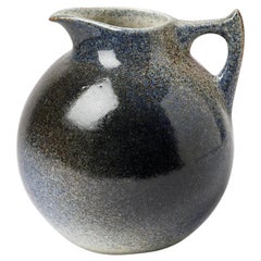 Brocca in porcellana blu e bianca di Tim Orr del 1975 circa Midcentury Design