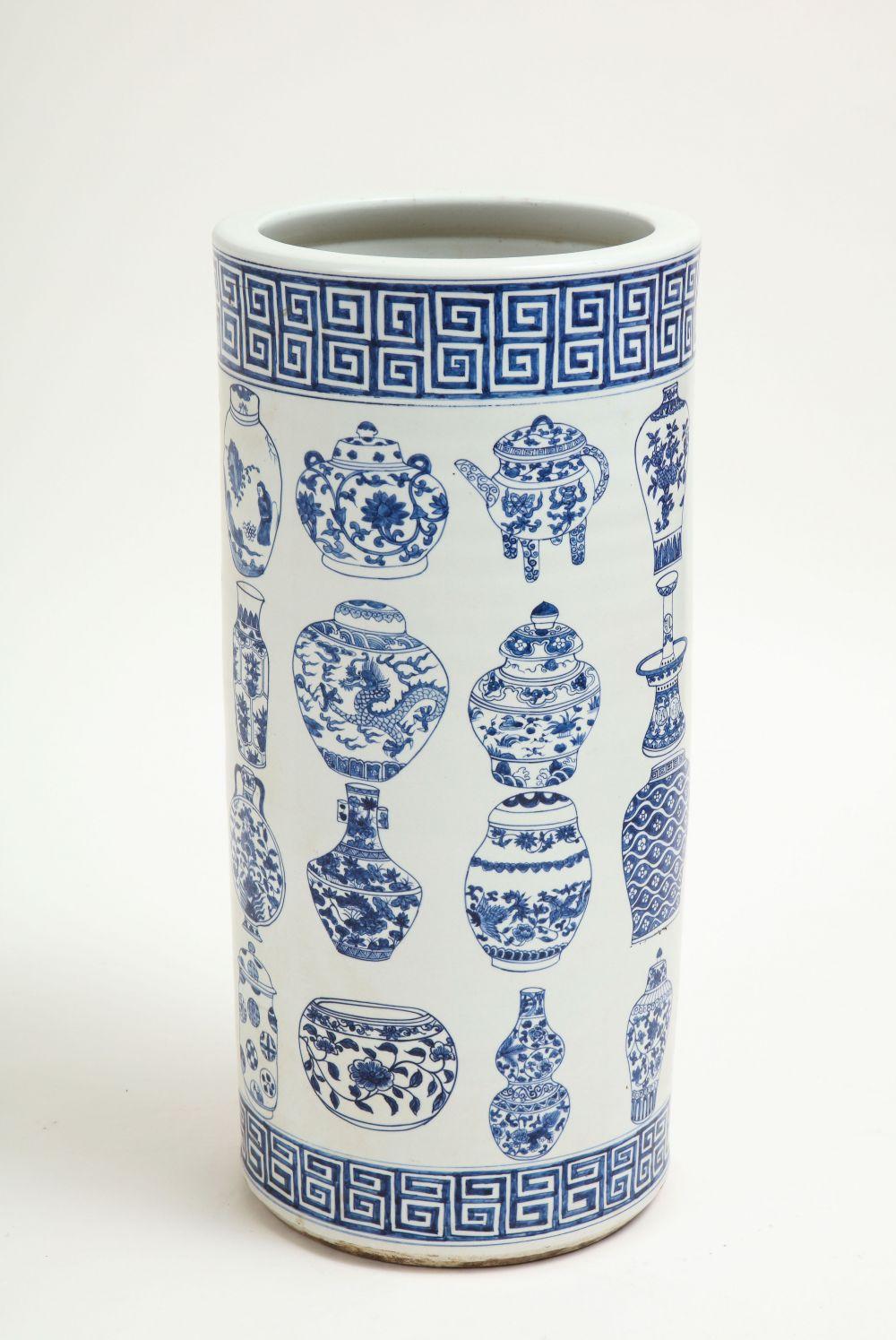 chinese ceramic umbrella stand