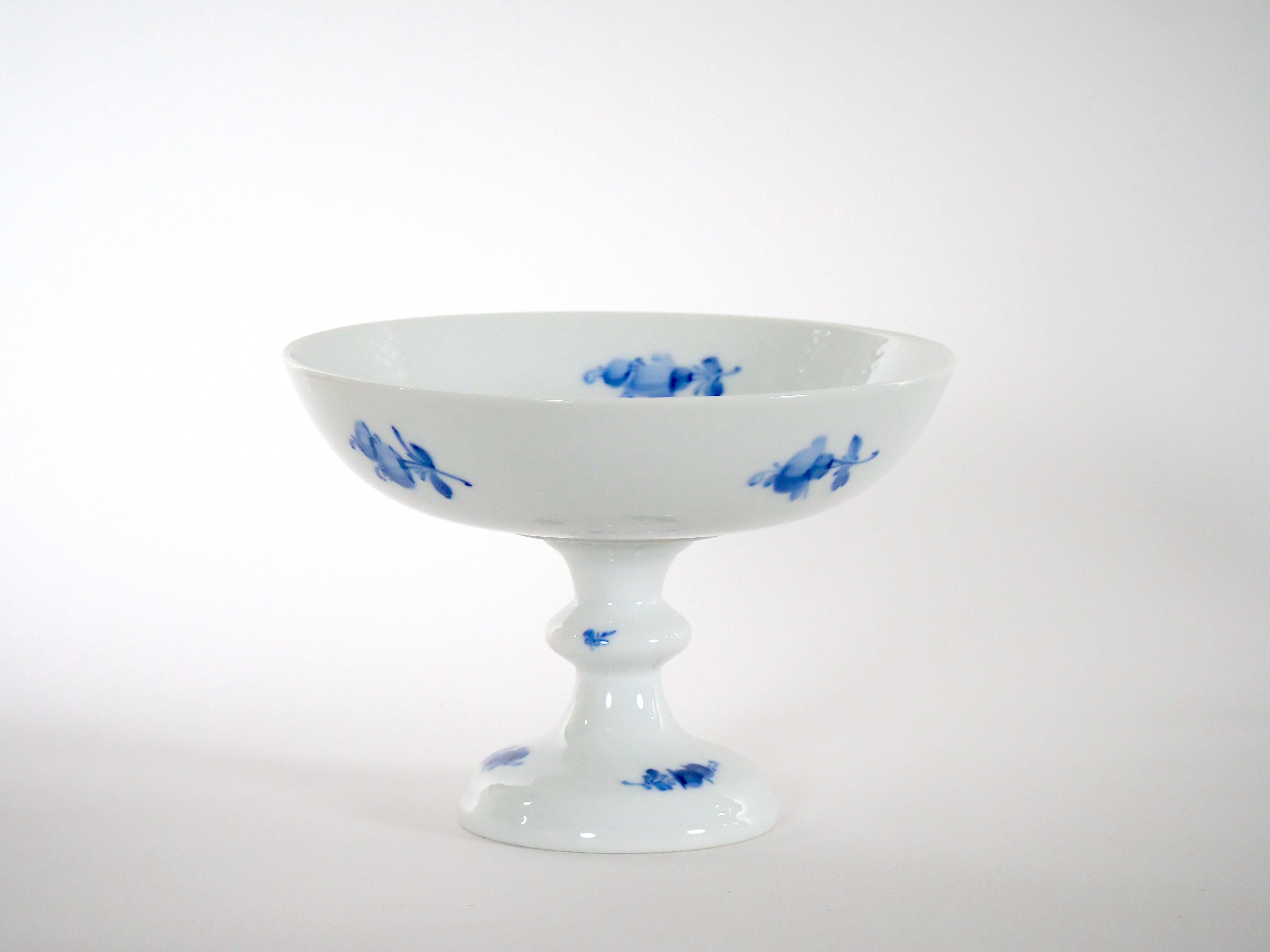 Mid-20th Century Blue & White Royal Copenhagen Denmark Part Dinner Set With Serving Pieces For Sale