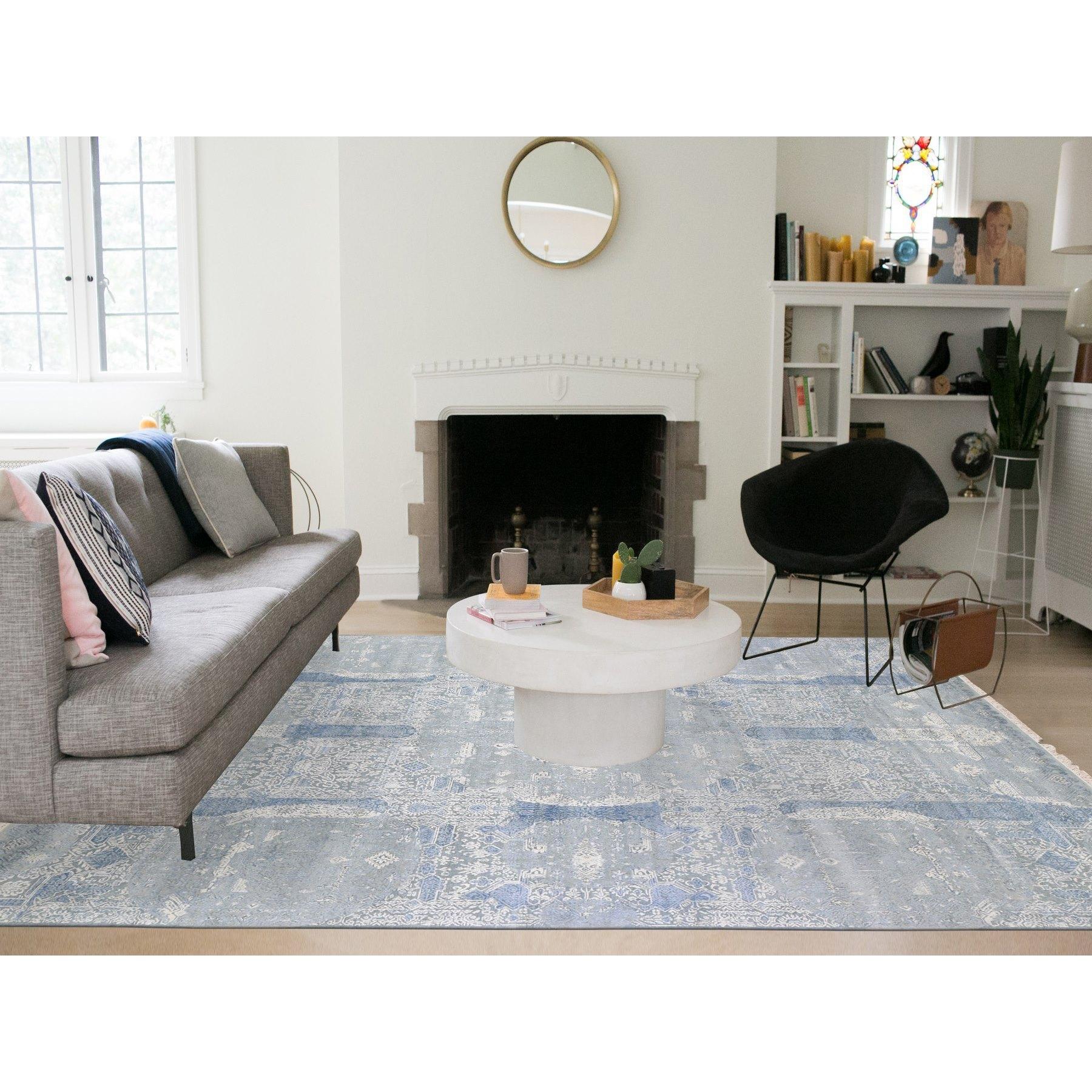 This fabulous Hand-Knotted carpet has been created and designed for extra strength and durability. This rug has been handcrafted for weeks in the traditional method that is used to make
Exact Rug Size in Feet and Inches : 9'0