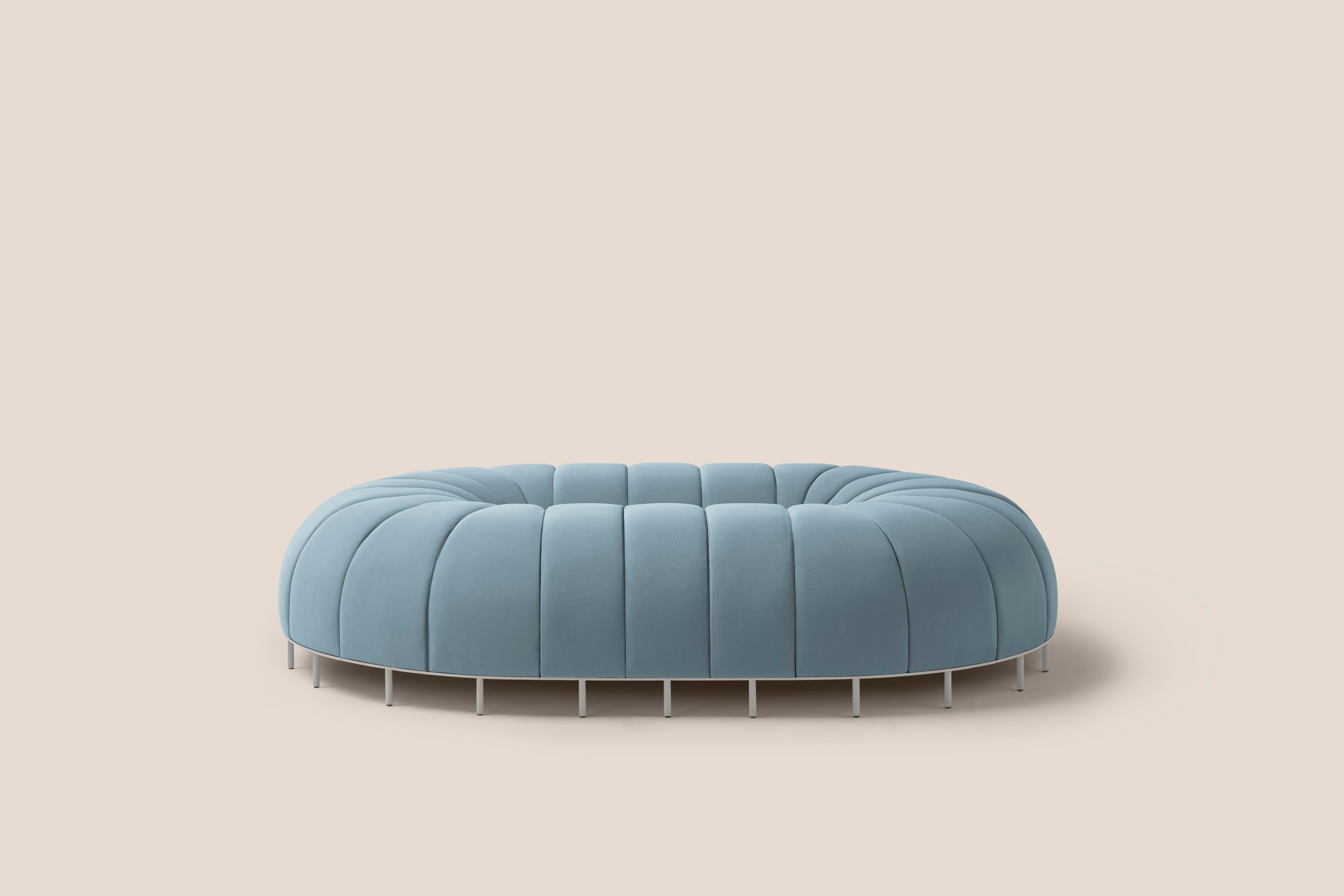 Blue Worm Bench V by Clap Studio In New Condition In Geneve, CH