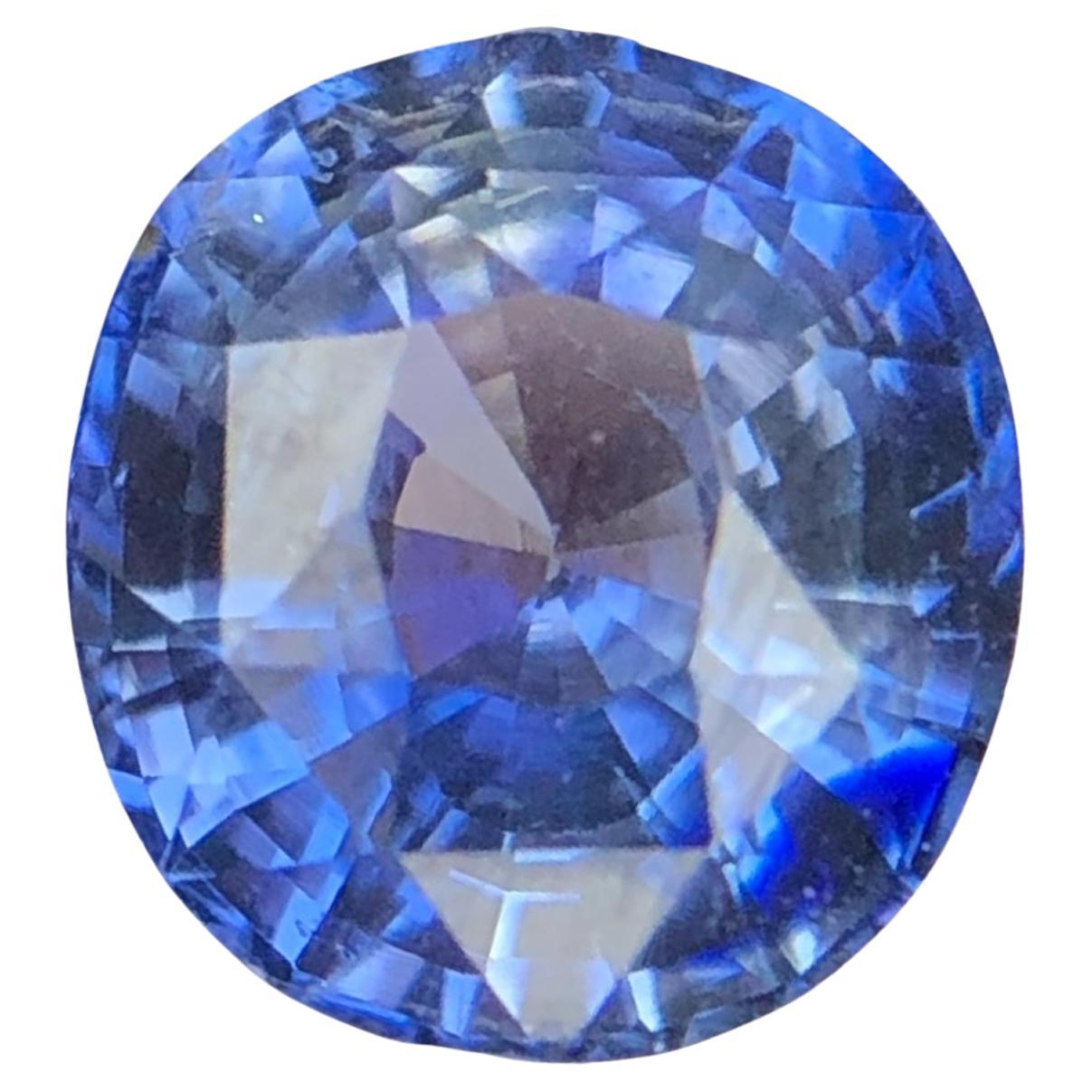 Blau & Gelb Bicolor natürlichen zertifizierten ungeheizten Saphir lose Edelstein 1,58 ct im Angebot