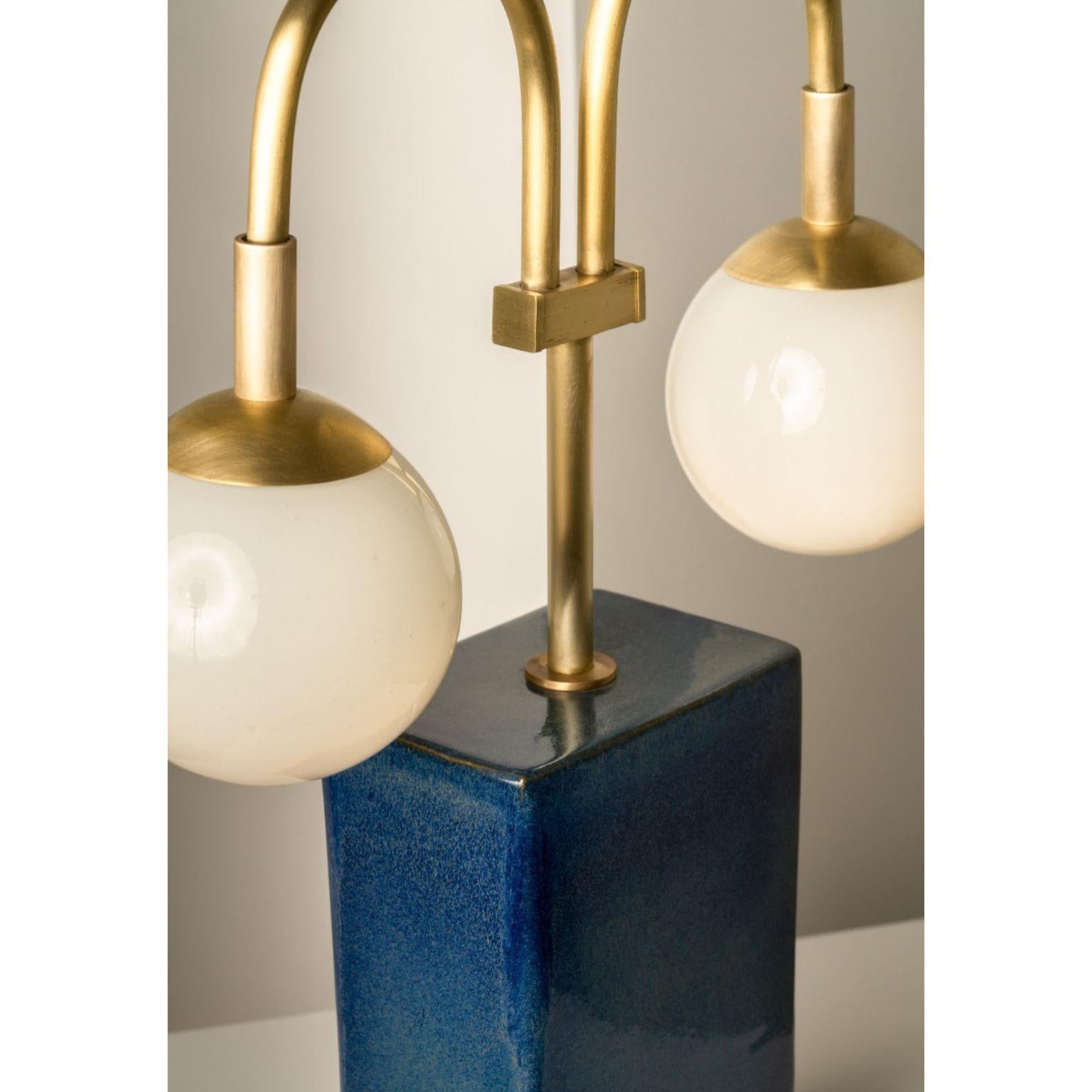 Post-Modern Blue Yeye Table Lamp by Isabel Moncada For Sale