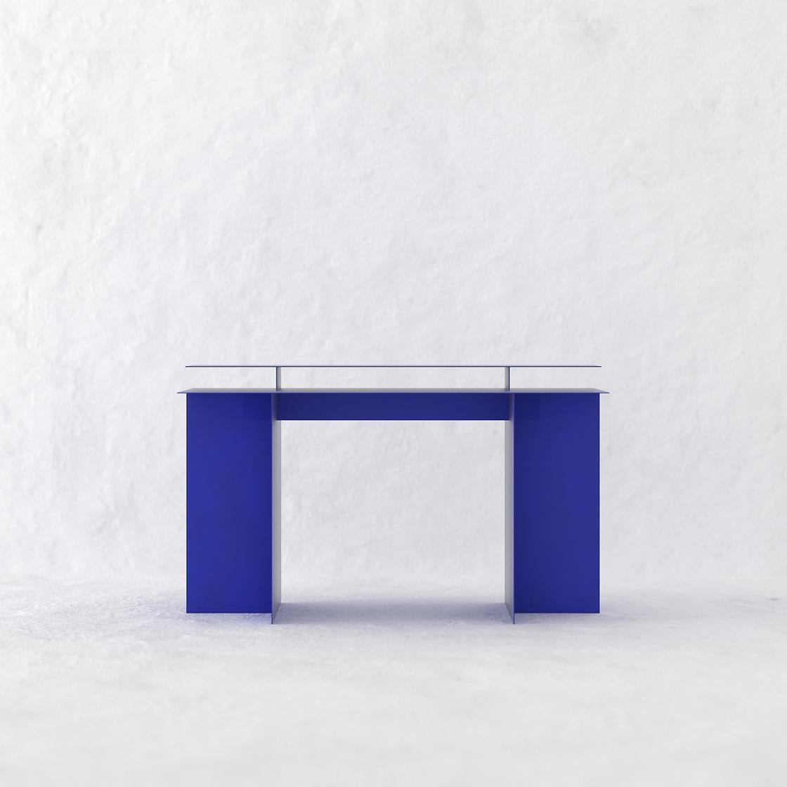 Modern Blue Yves Ángulo Desk For Sale