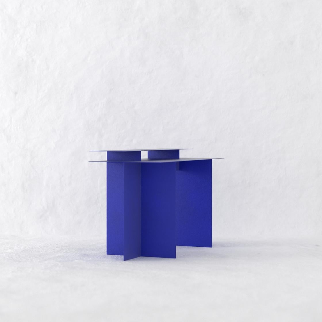 Blue Yves Ángulo Desk In New Condition For Sale In Ciudad De México, MX