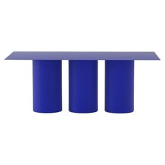 Blue Yves Tripod Dining Table