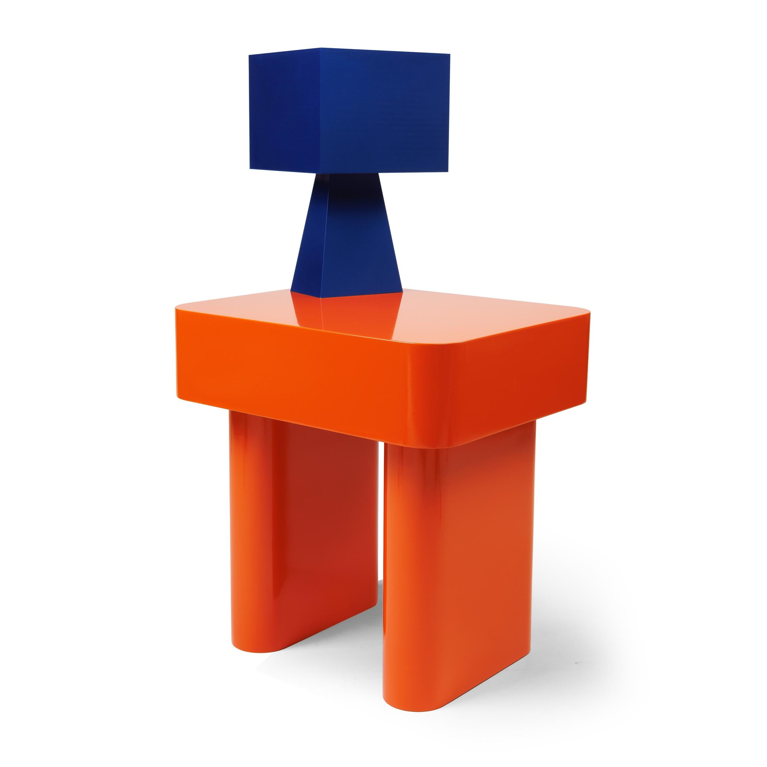 Slovenian BLUEBERRY 3D printed Table Lamp by Eliz Evar For Sale
