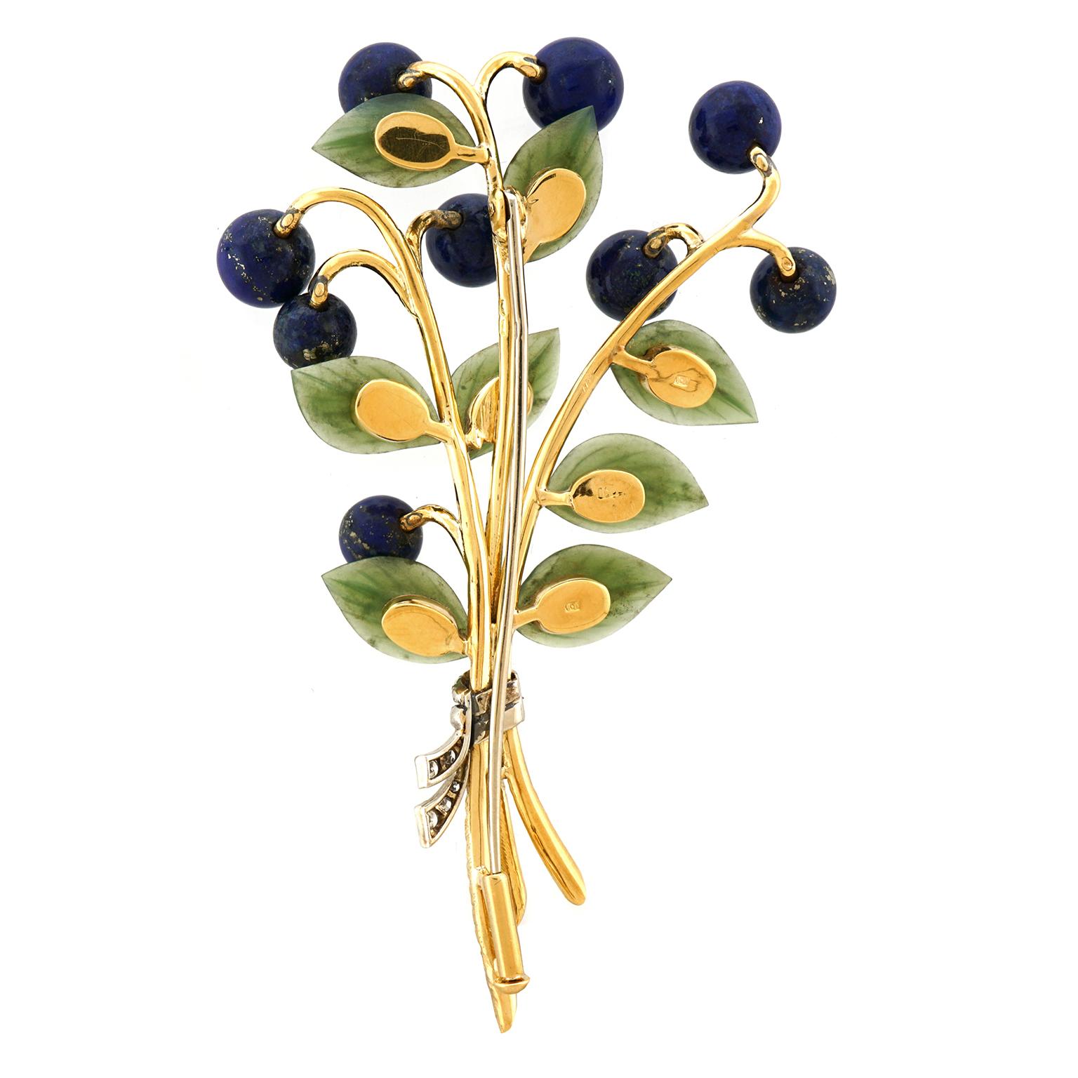 Blueberry Brooch 3