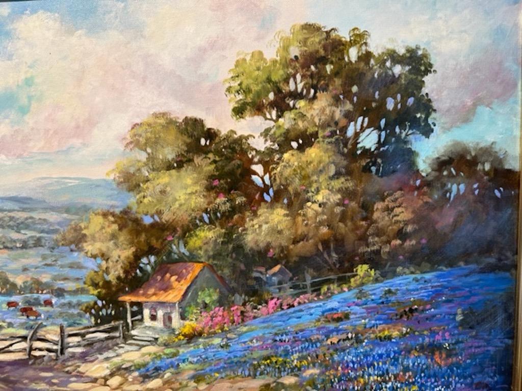  FERNIE PARKER TAITE
                    (1913-2002)

Well listed American Artist, who specialized in painting landscapes and flowers. Her works are present in multiple private galleries and museums. 


Oil on canvas, signed and dated lower right.
