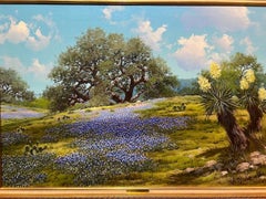 Bluebonnets, Oak, and Yucca