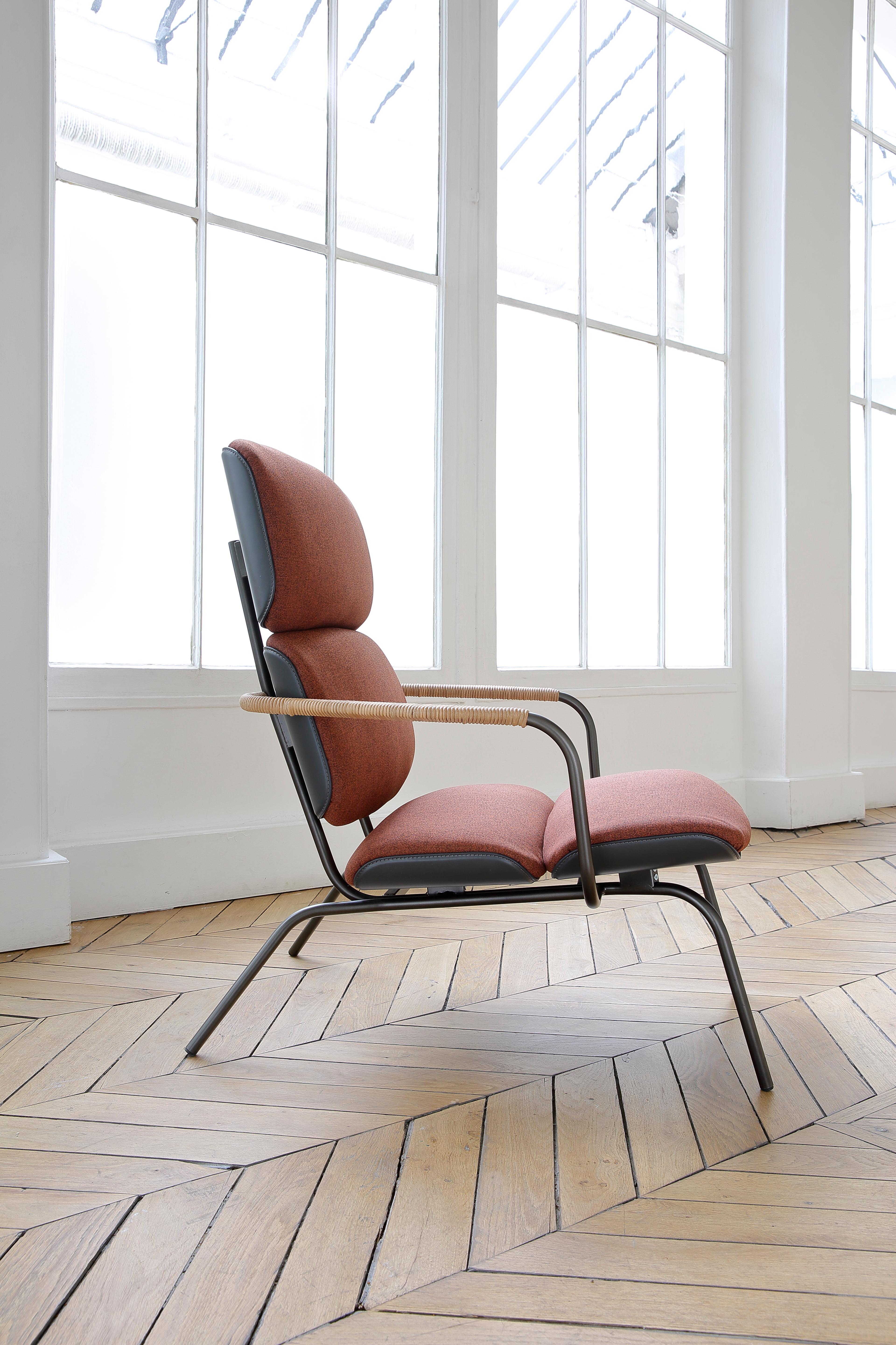 Lacquered Bluemoon Lounge Chair by Patrick Jouin For Sale
