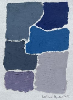 Pastel d'huile de l'artiste française Hortense Reynaud, France