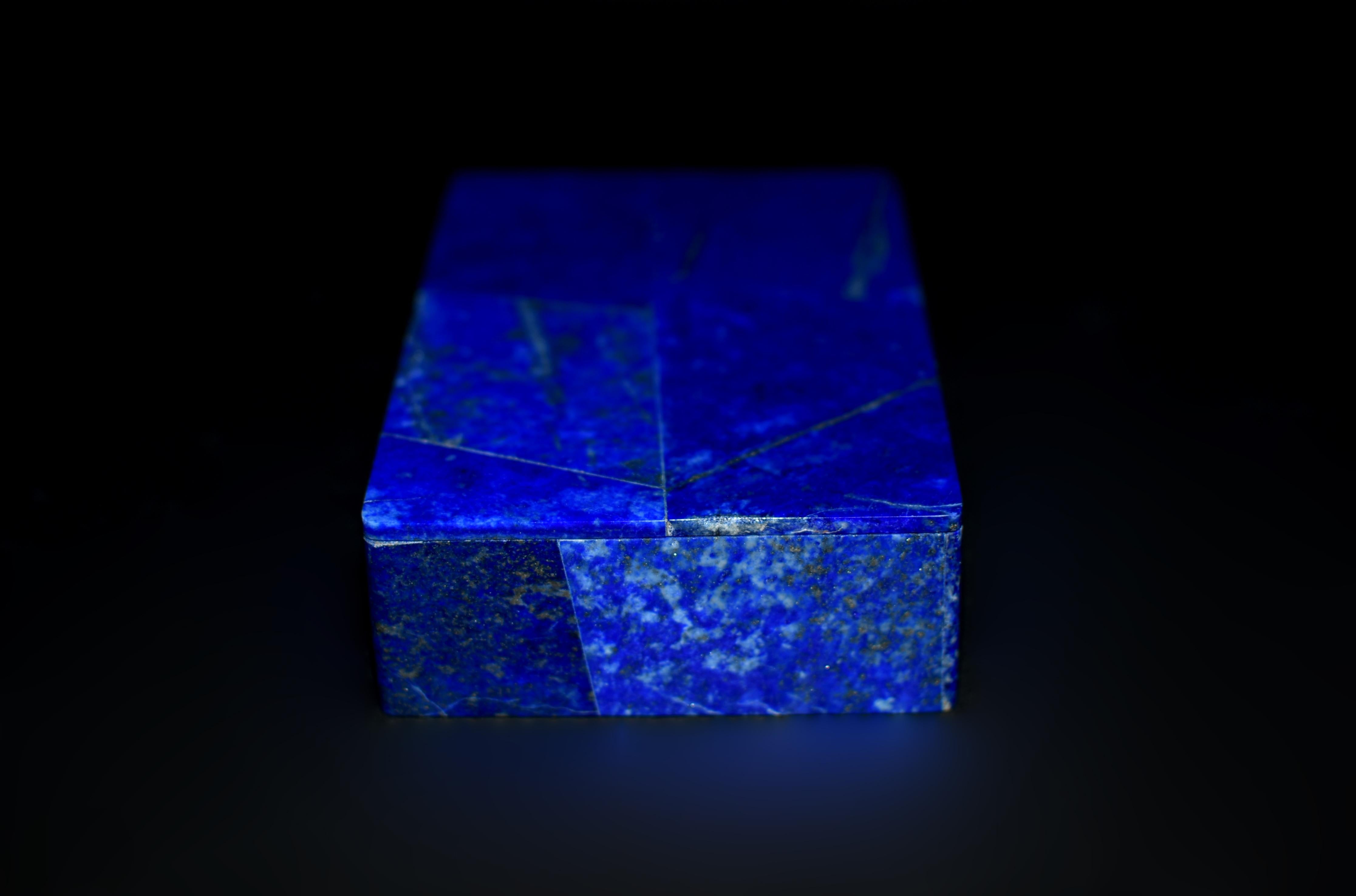 Lapis Lazuli bleu Boîte 6