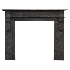 Bluestone fireplace mantel 20th Century