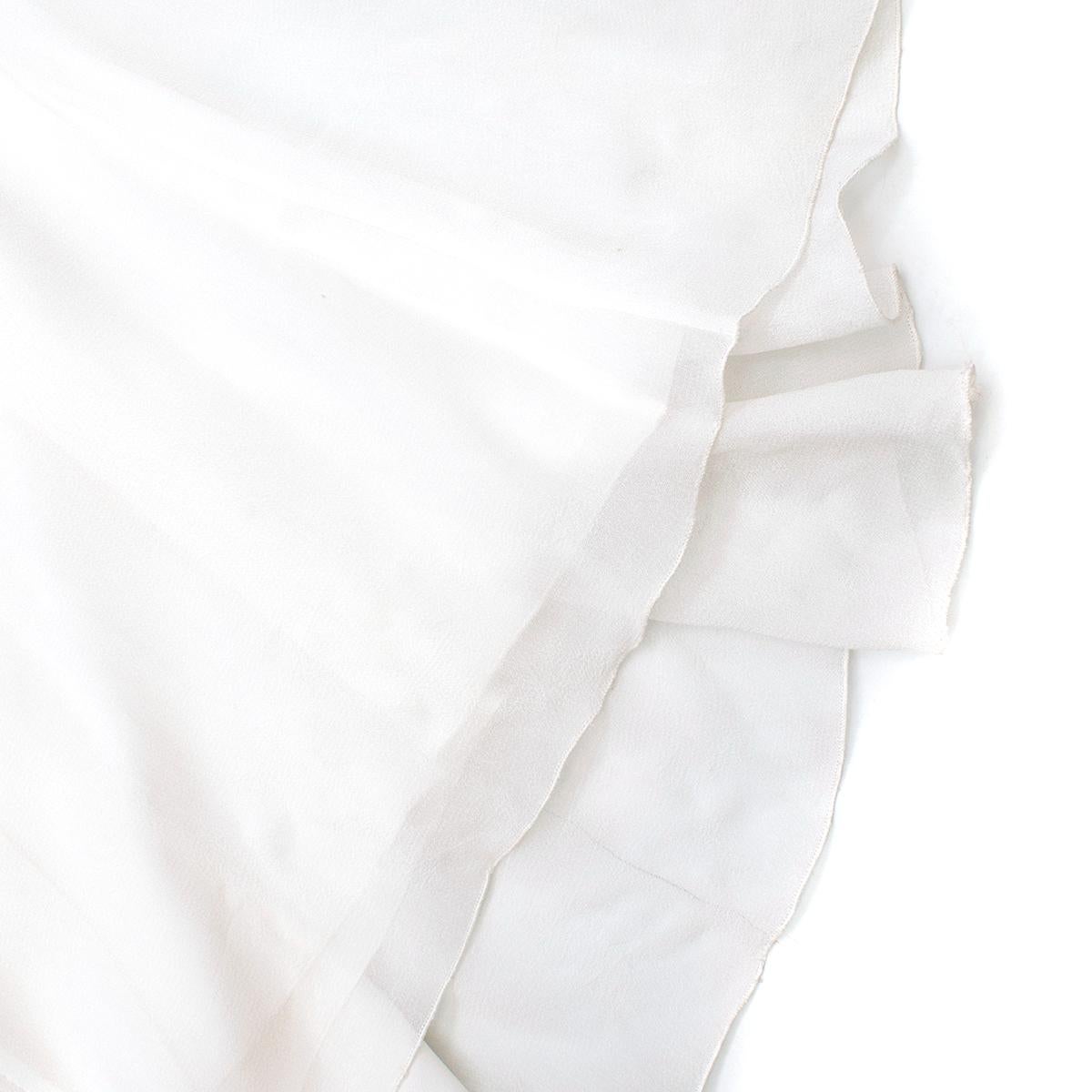 Blugirl White Sequin Embellished Midi Dress estimated size S For Sale 1