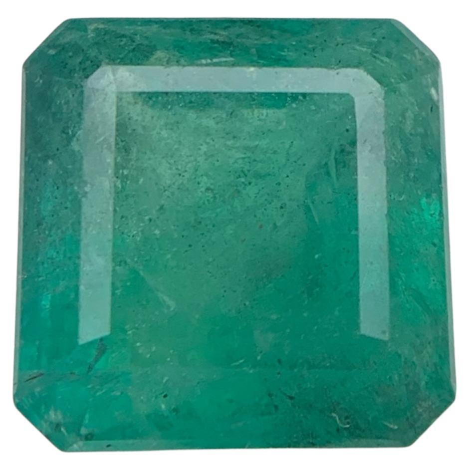 Bluish Green Natural Emerald Ring, Pendant Loose Gemstone 10.75 Ct for Jewelry
