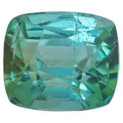 Bluish Green Natural Tourmaline Gemstone 1.75 Carats Tourmaline Jewellery