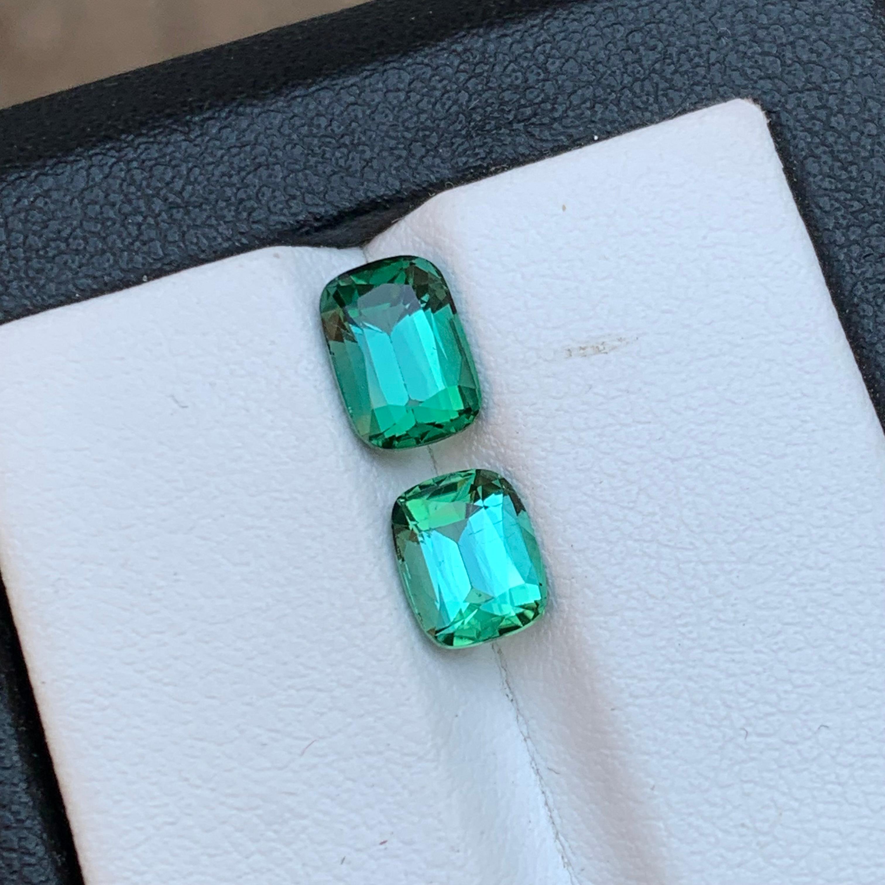 Tourmaline Naturelle Vert Bleu pour Bague, Boucles d'oreilles ou tout autre bijou taillé en coussin de Kunar, Afghanistan !!!

💎 TYPE DE PIERRE PRÉCIEUSE : Tourmaline
⚖️ POIDS : 3,10 carats
🪚 SHAPE & CUT : Coupe coussin
📏 TAILLE (MM) : 
1,80 Ct