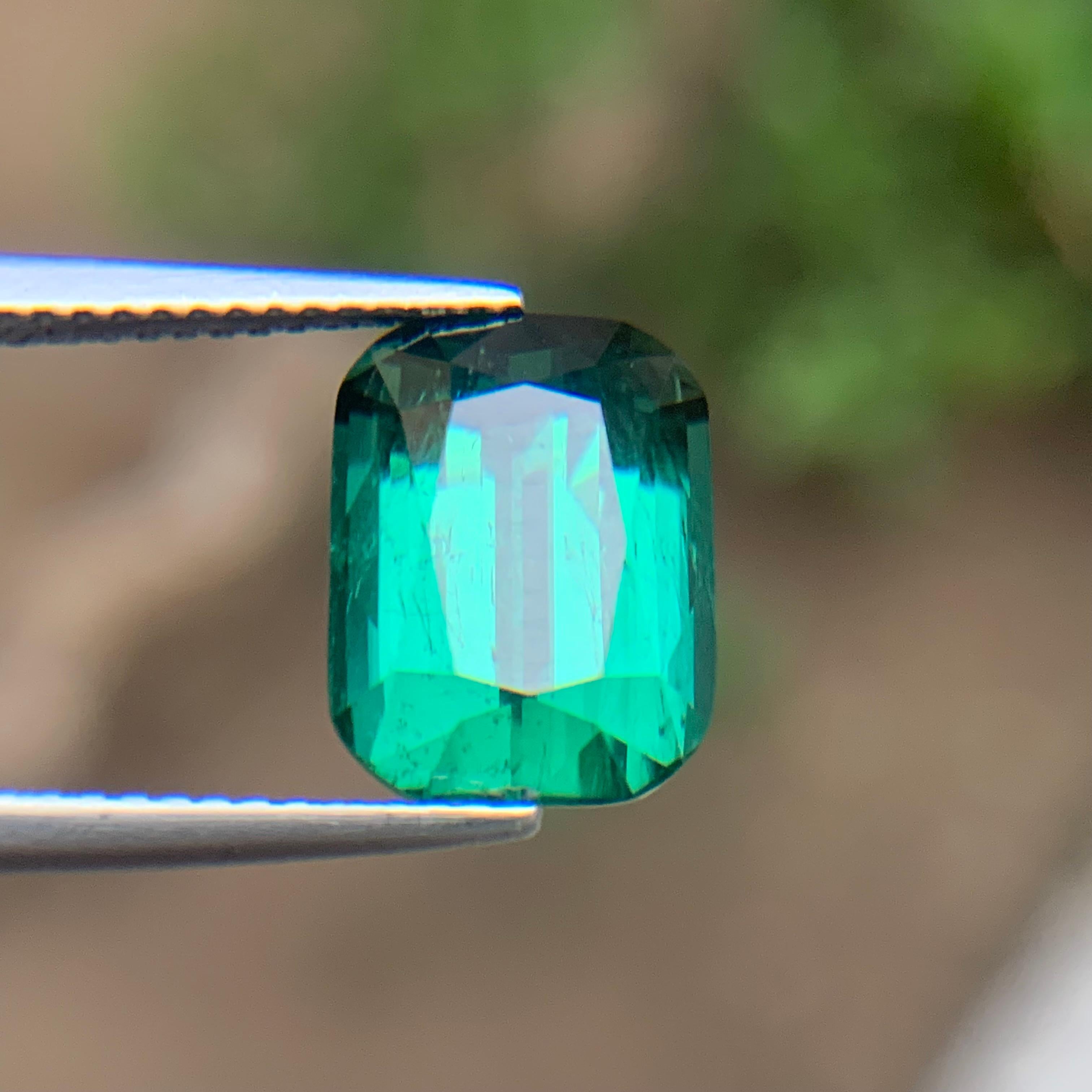 Tourmaline Naturelle Vert Bleu pour bague, boucles d'oreilles, collier, pendentif, bracelet ou tout autre bijou !

💎 TYPE DE PIERRE PRÉCIEUSE : Tourmaline 
⚖️ POIDS : 5.45 Carats
🪚 SHAPE & CUT : Coupe coussin
📏 TAILLE (MM) : 11,66 x 8,86 x