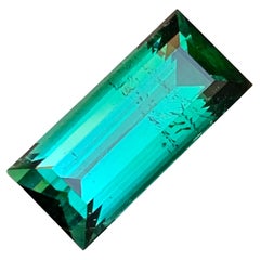 Greene
Greene Greene Tourmaline 5.65 Carat Baguette Cut Natural Loose Gemstone for Ring