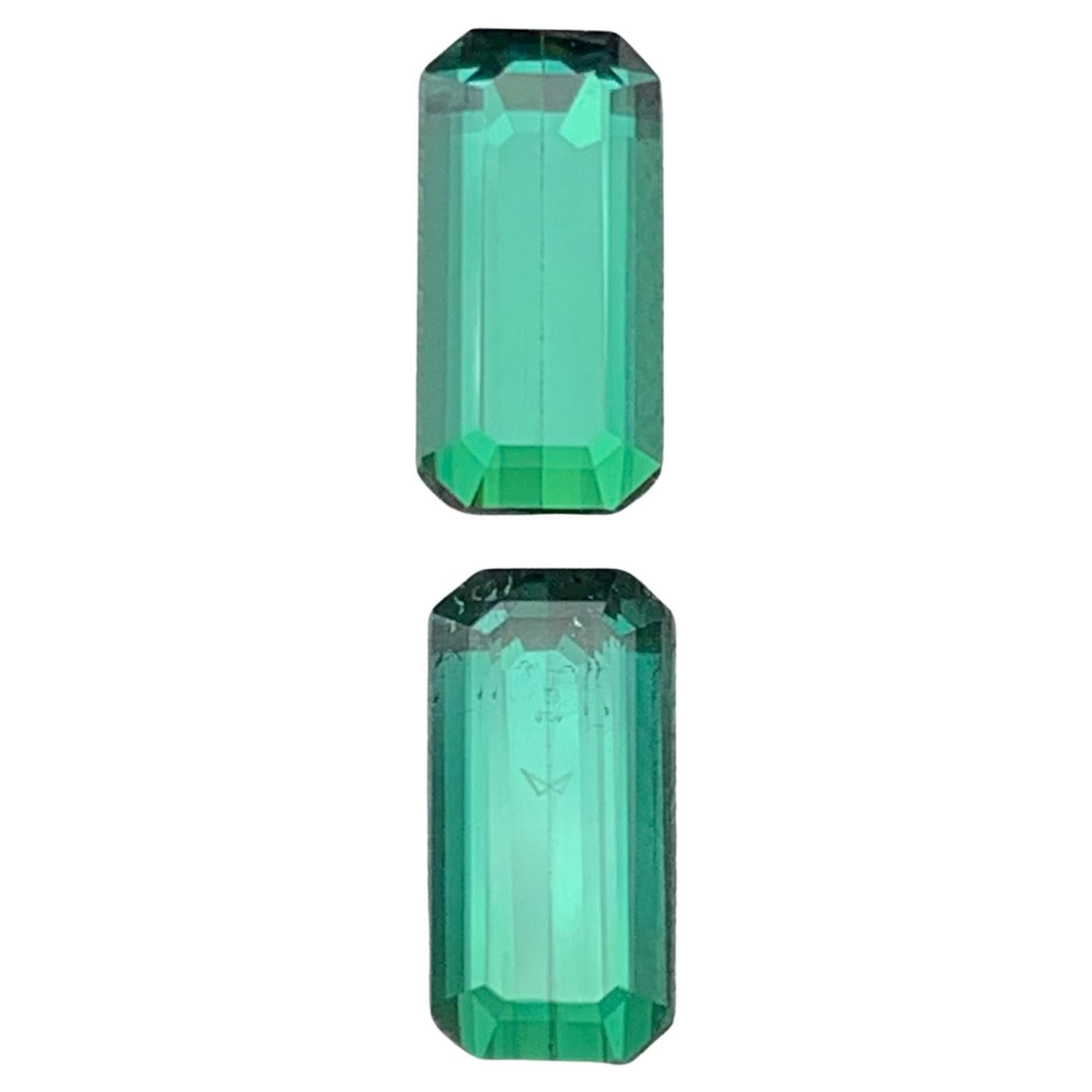 Greene & Greene Greene - Pierres précieuses en vrac près de la paire 3.05 Ct-Jewelry
