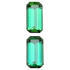 Paire de pierres en vrac Greene & Greene Greene Tourmaline naturelle 2.80 ct pour bijoux