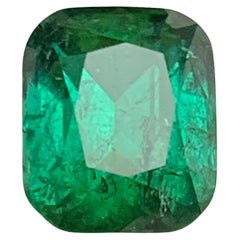 Turmalina verde azulada 4,18 qt talla cojín gema natural suelta para anillo
