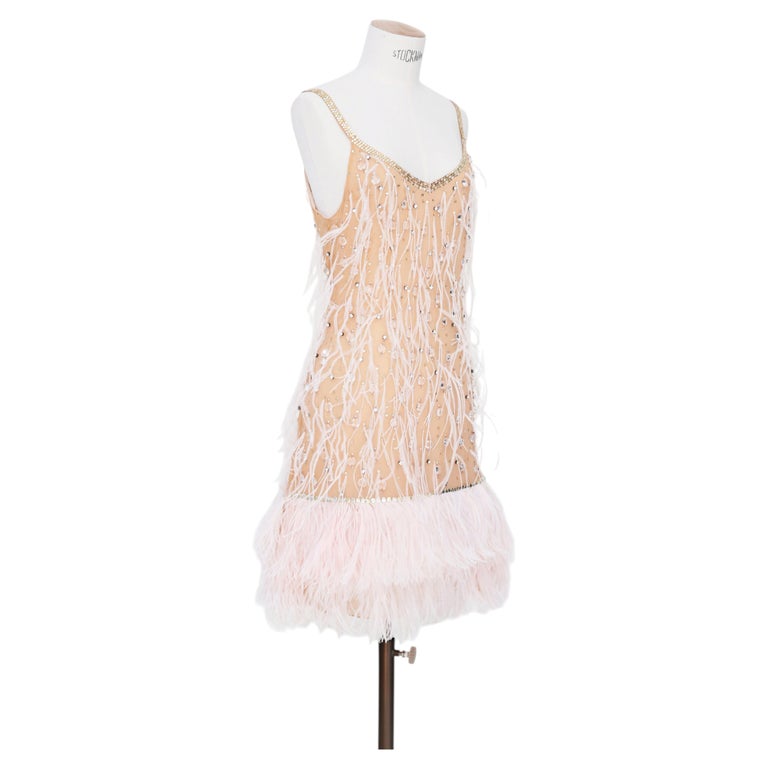 pink utility dress Chic Dress with Puff Sleeves & Pleated Details – Dear Jayde main image 1