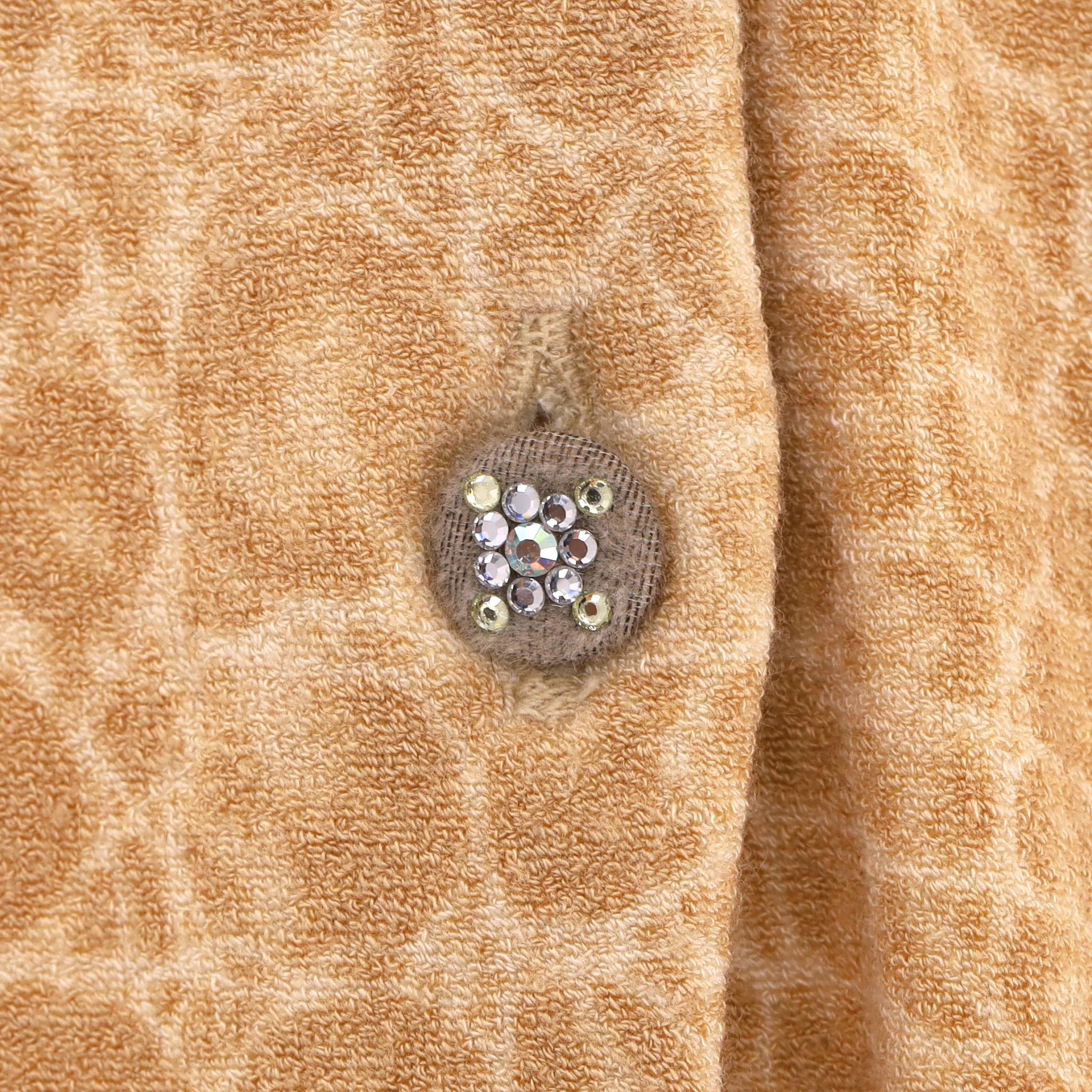 Donna Blumarine - Cardigan con stampa animale e bordo in pelliccia in vendita