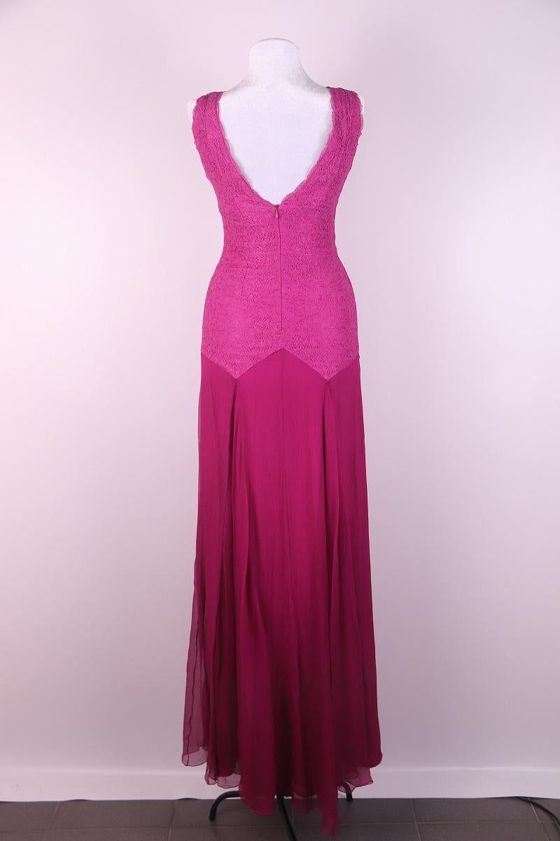 Blumarine Blugirl Vestido de noche de seda Púrpura en venta