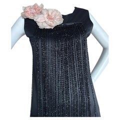 BLUMARINE by ANNA MOLINARI 90's Vintage Beaded Shift Dress