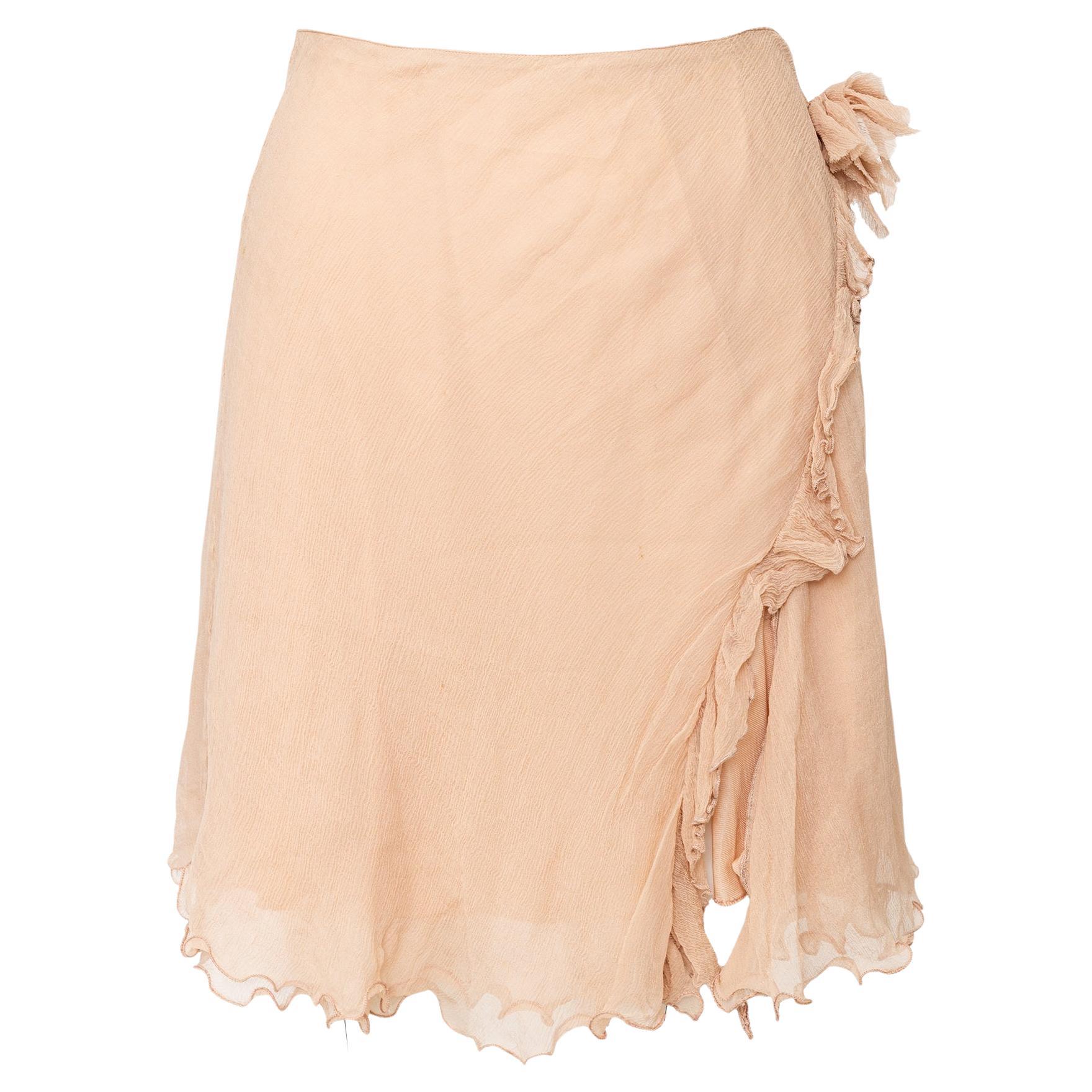Blumarine Chiffon Skirt - '00s