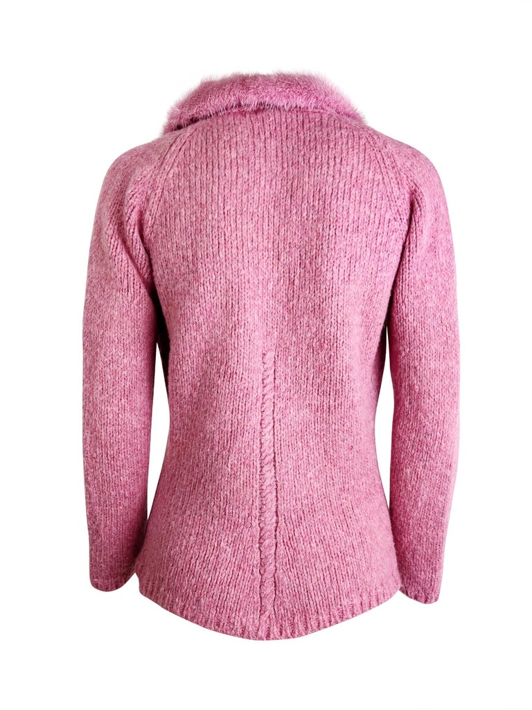 Cleo Mink Fur Cardigan