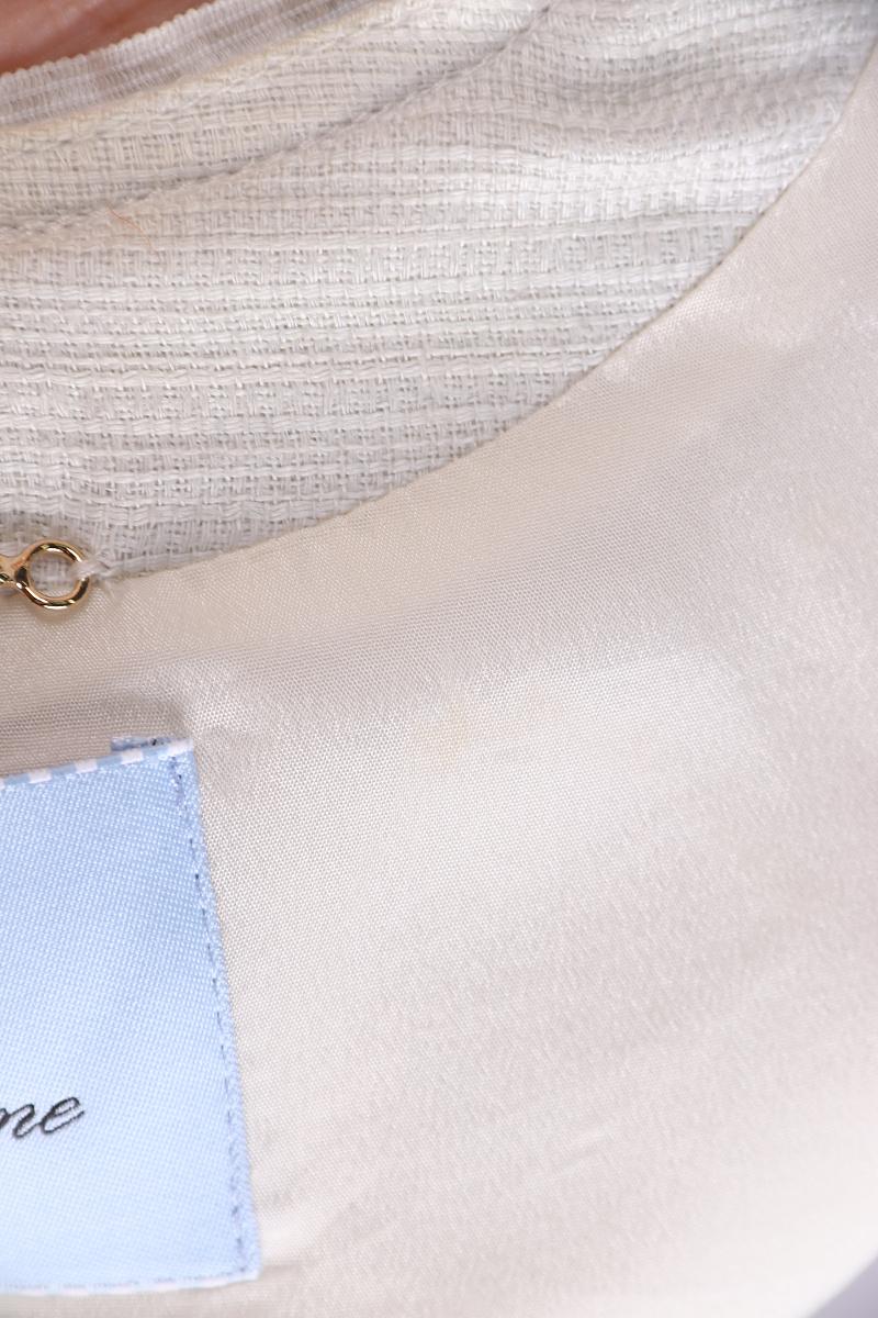 Blumarine linen jacket Gris en venta