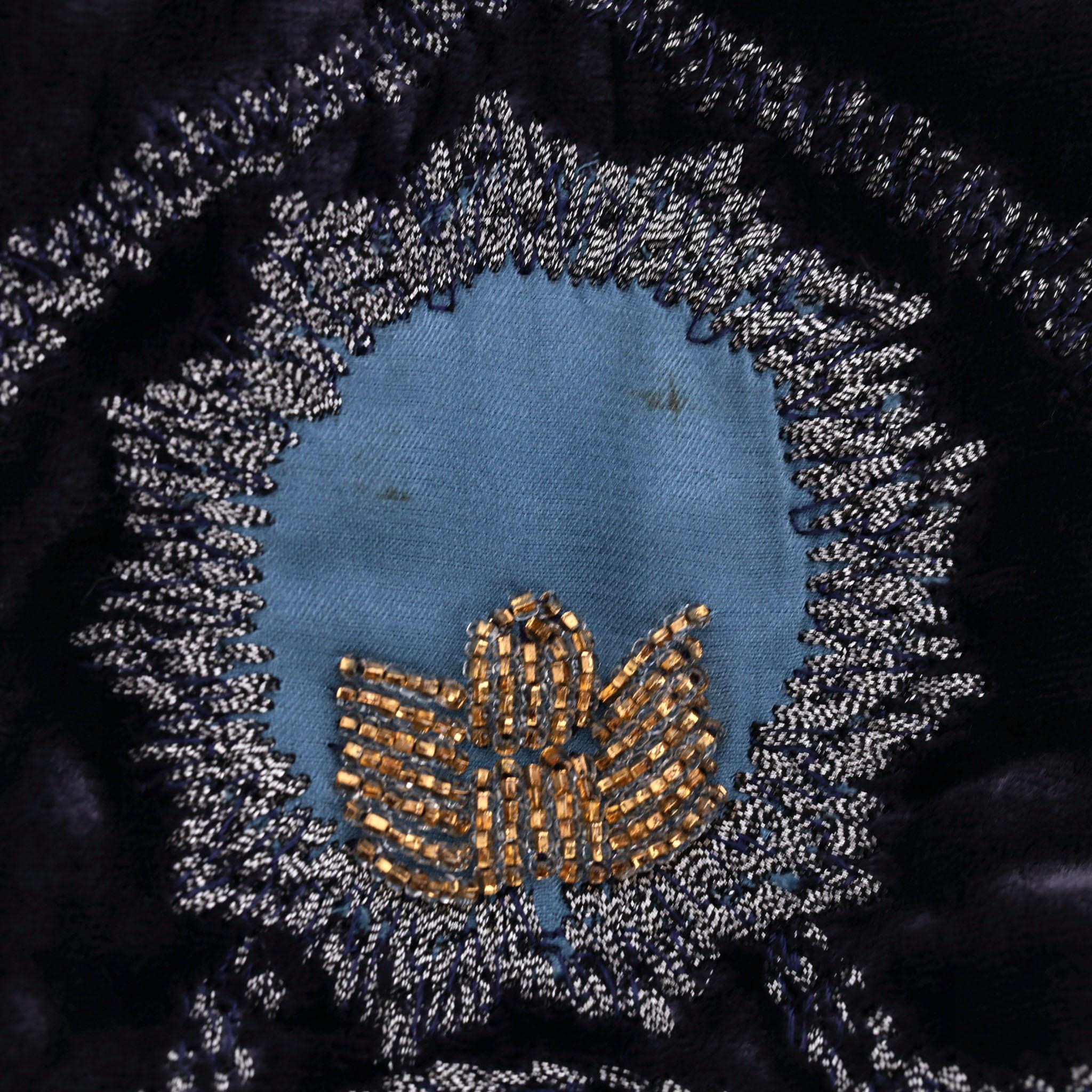 Blumarine Mink, Rabbit Fur & Silk Embroidered Jacket 6