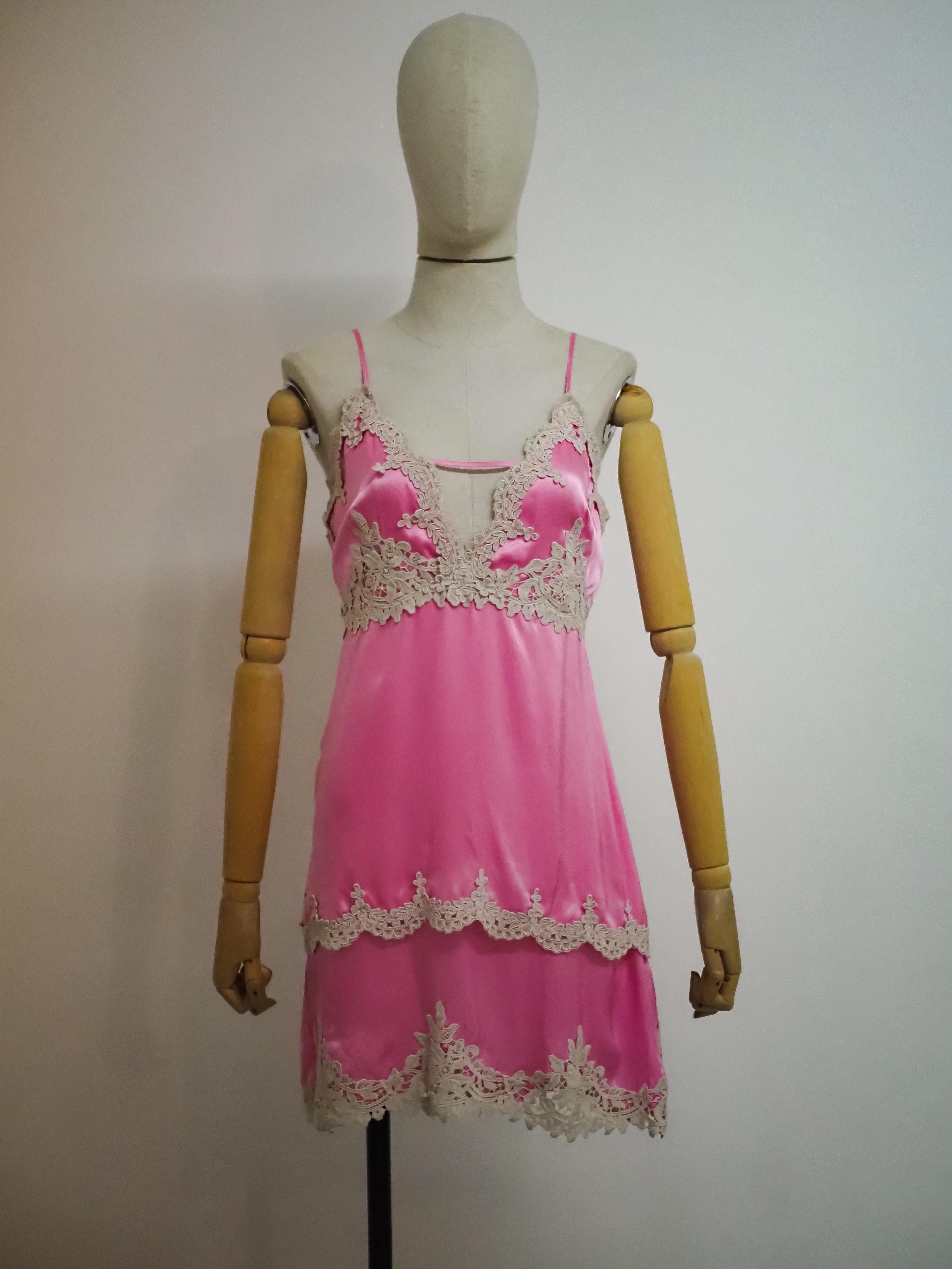 Blumarine pink dress For Sale 1