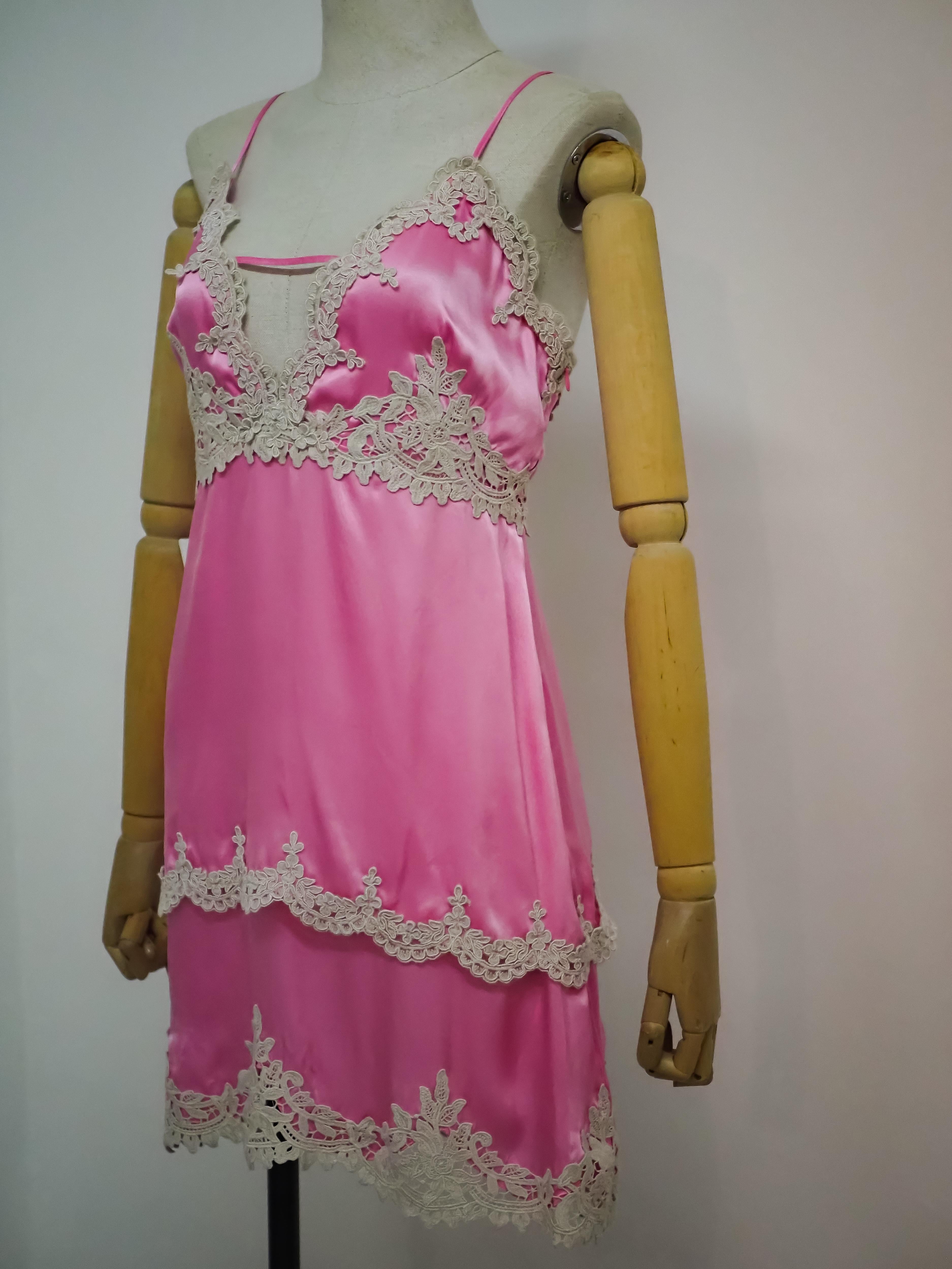 Blumarine pink dress For Sale 3