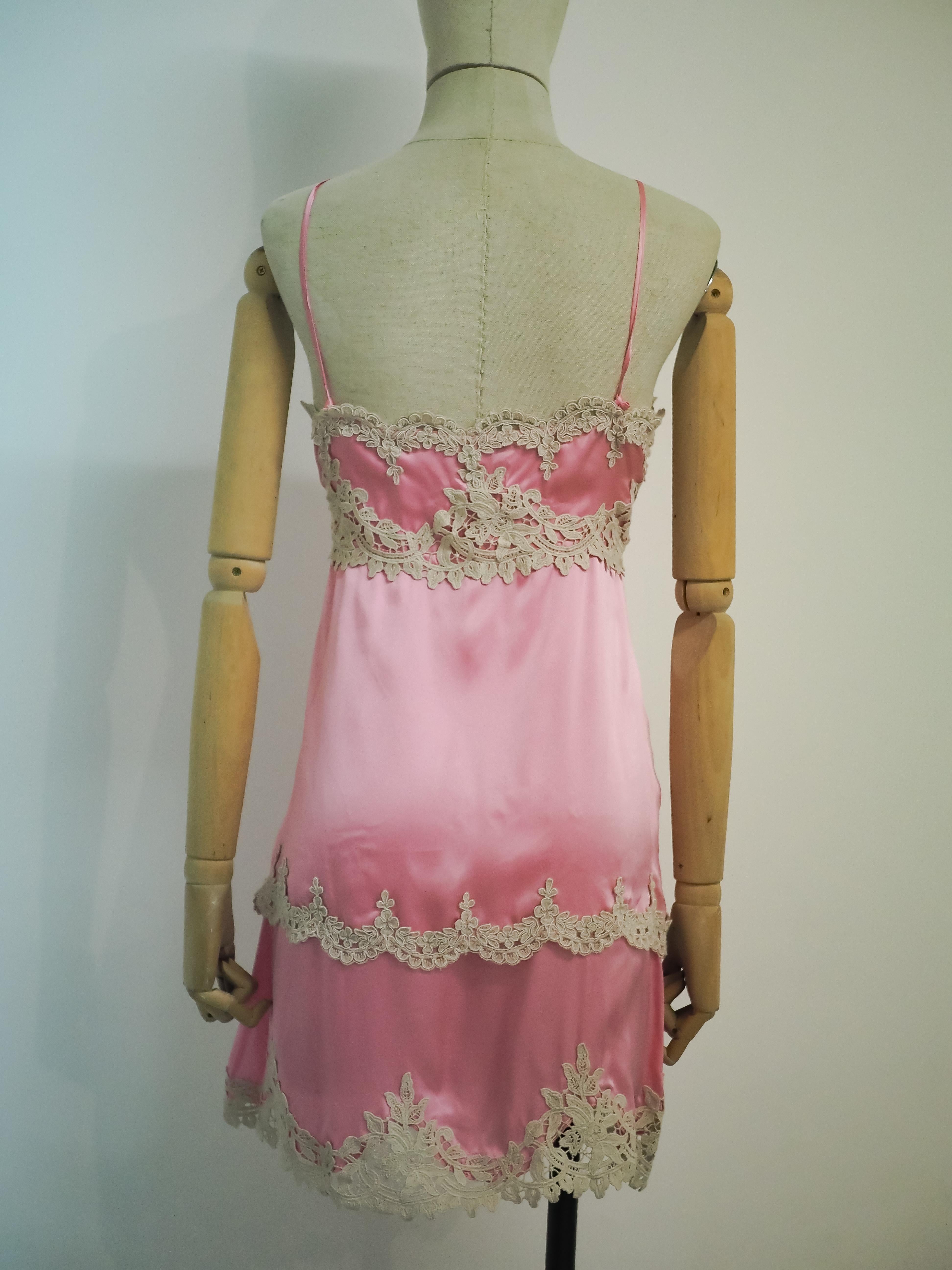 Blumarine pink dress For Sale 4