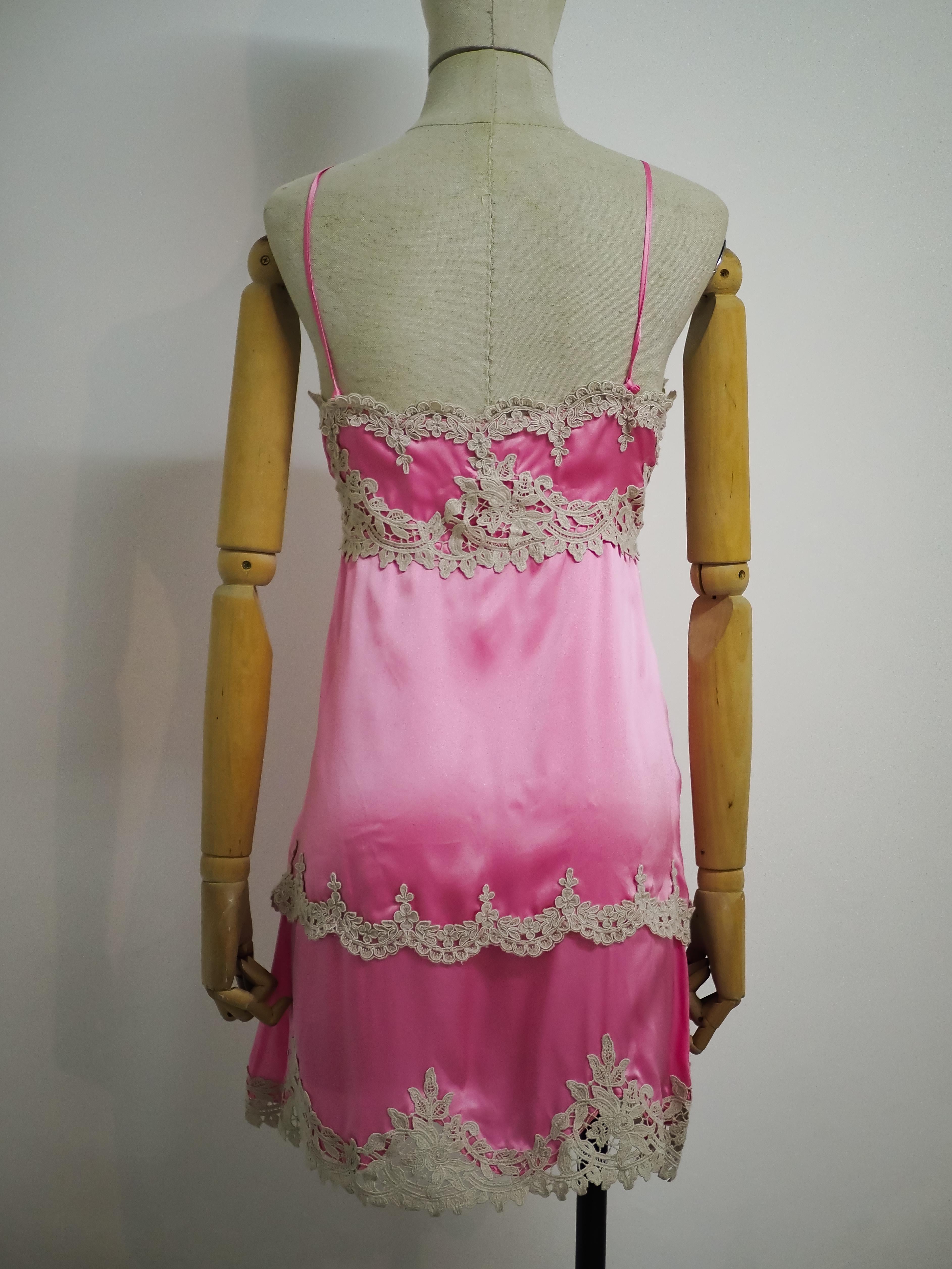 Blumarine pink dress For Sale 5