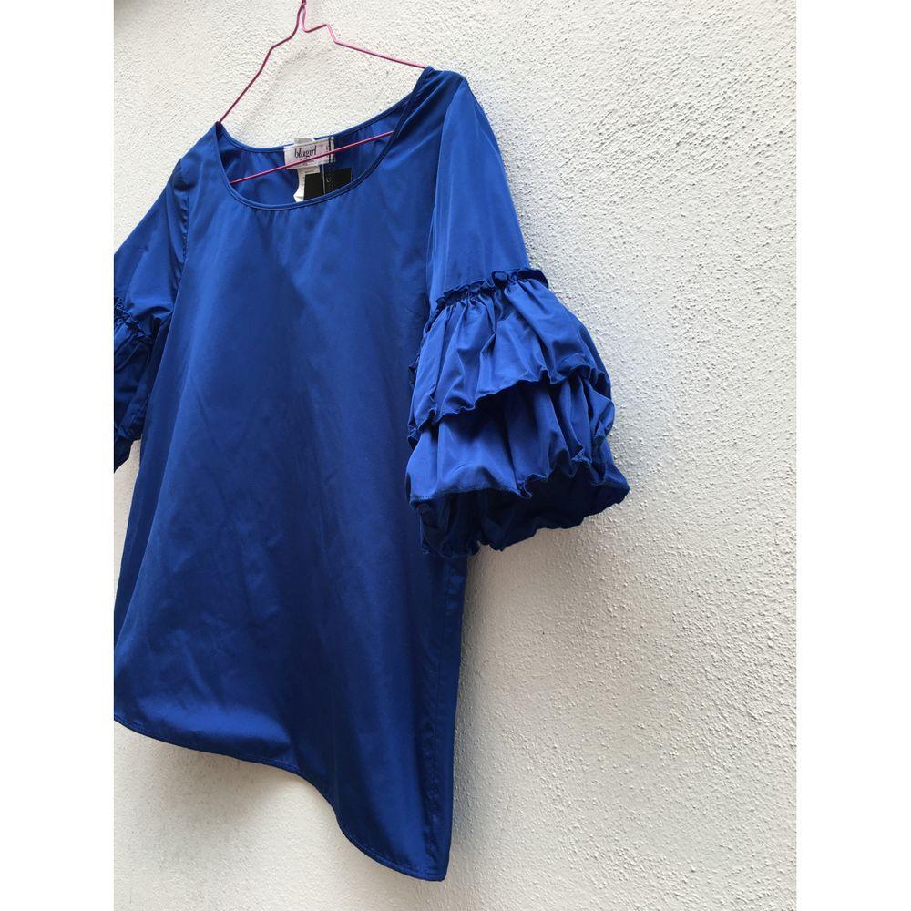 Blumarine Polyester Mini Skirt in Blue 2