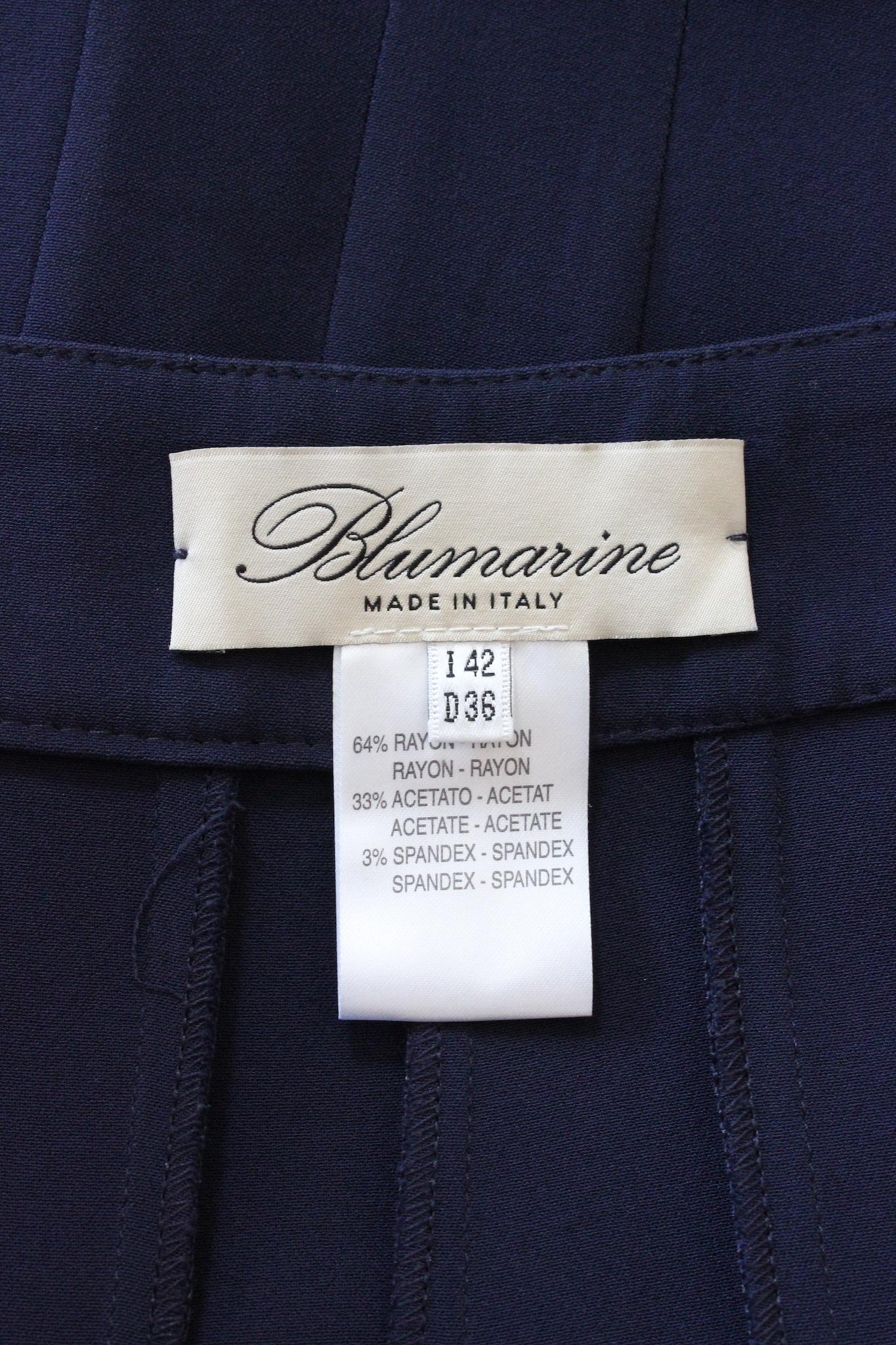 Blumarine Purple Vintage Skirt 90s For Sale 1