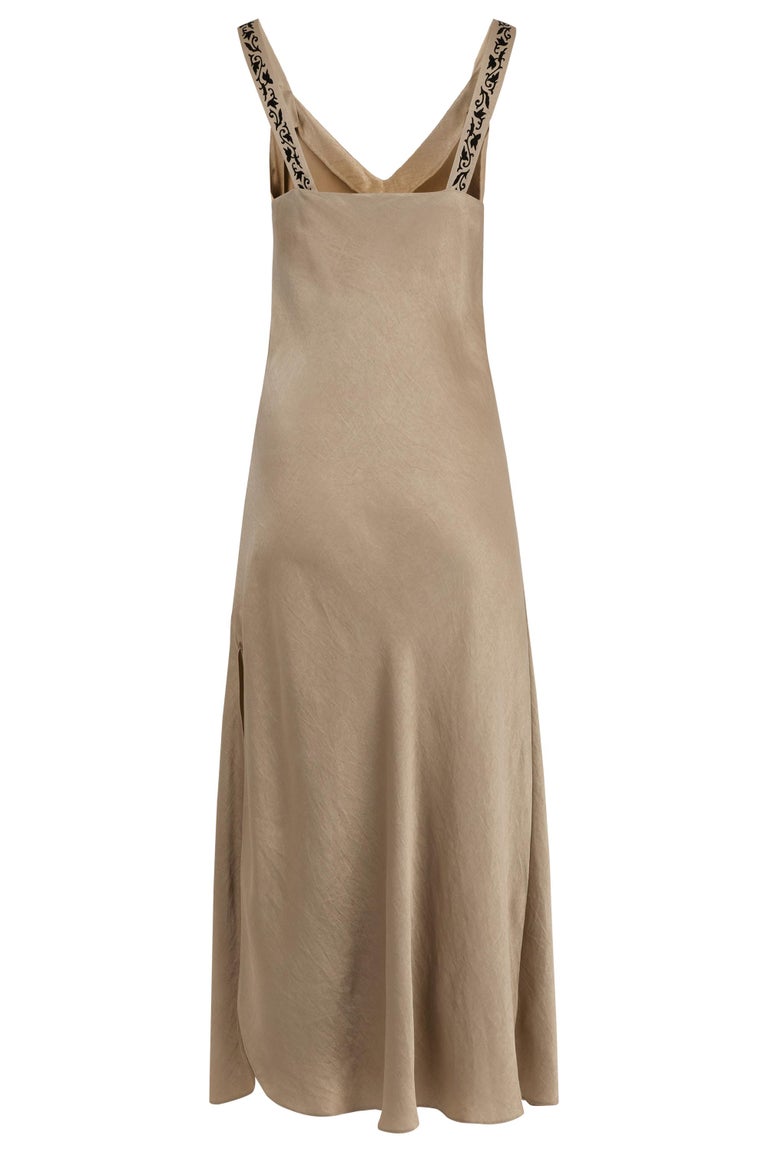 sachin and babi light blue dress Satin Slip Dress main image 1