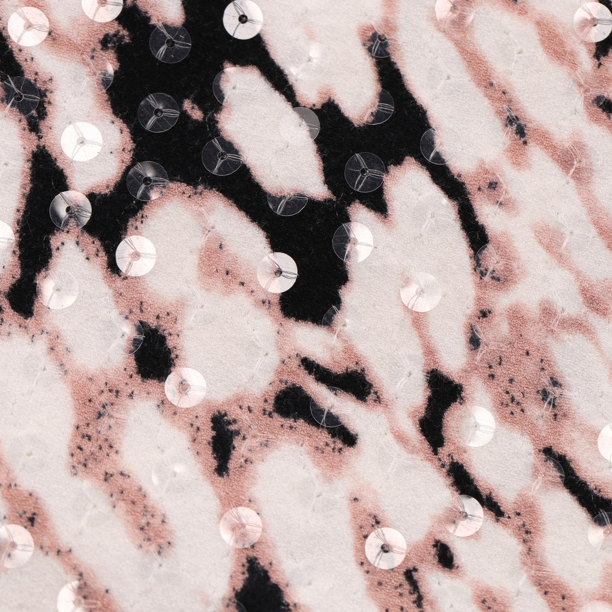 Blumarine - Robe imprimée ornée de sequins Pour femmes en vente