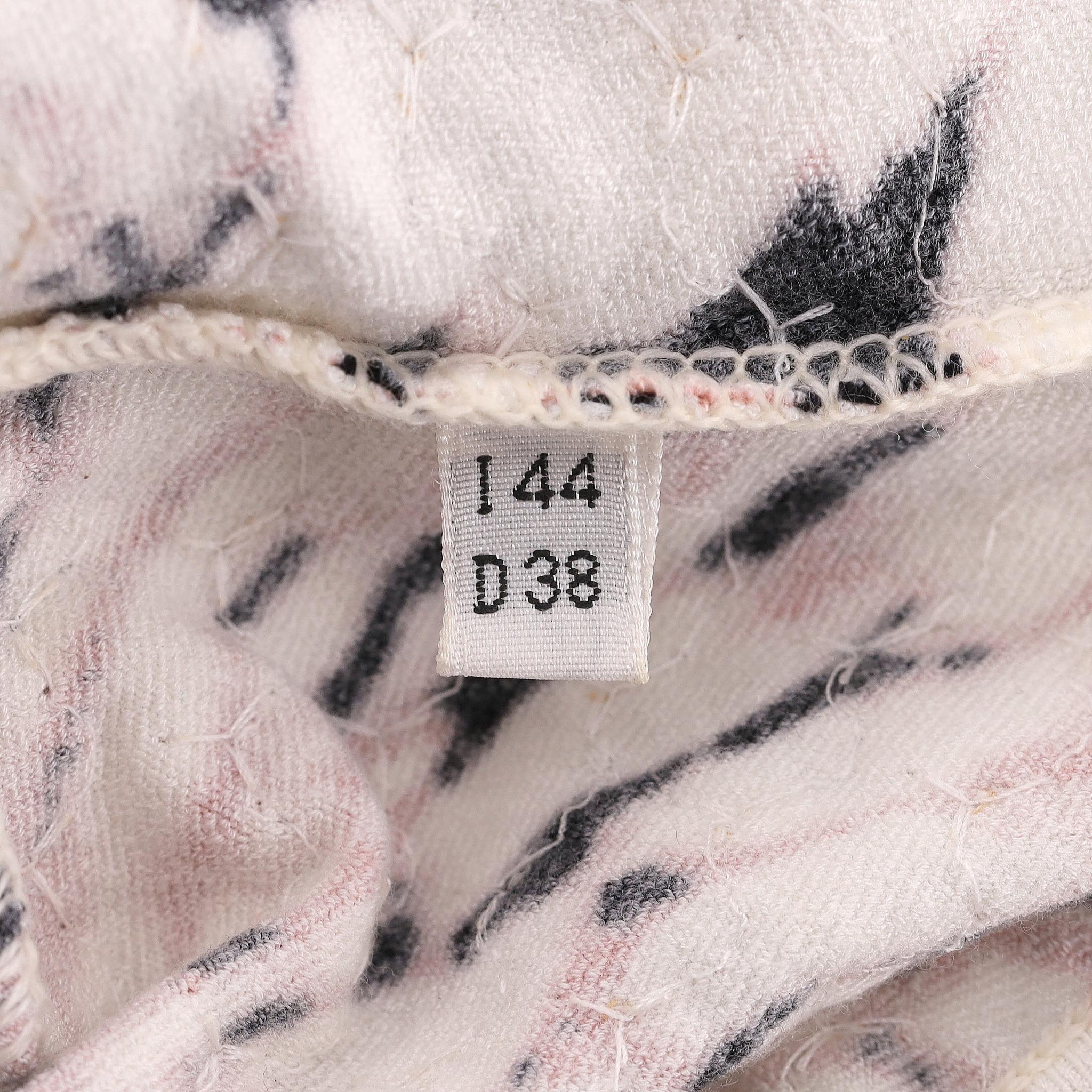 Blumarine - Robe imprimée ornée de sequins en vente 3