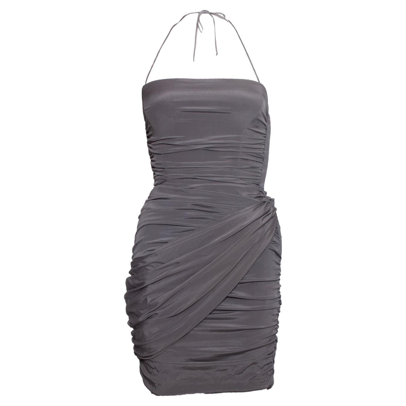 Blumarine, Strapless draped dress For Sale