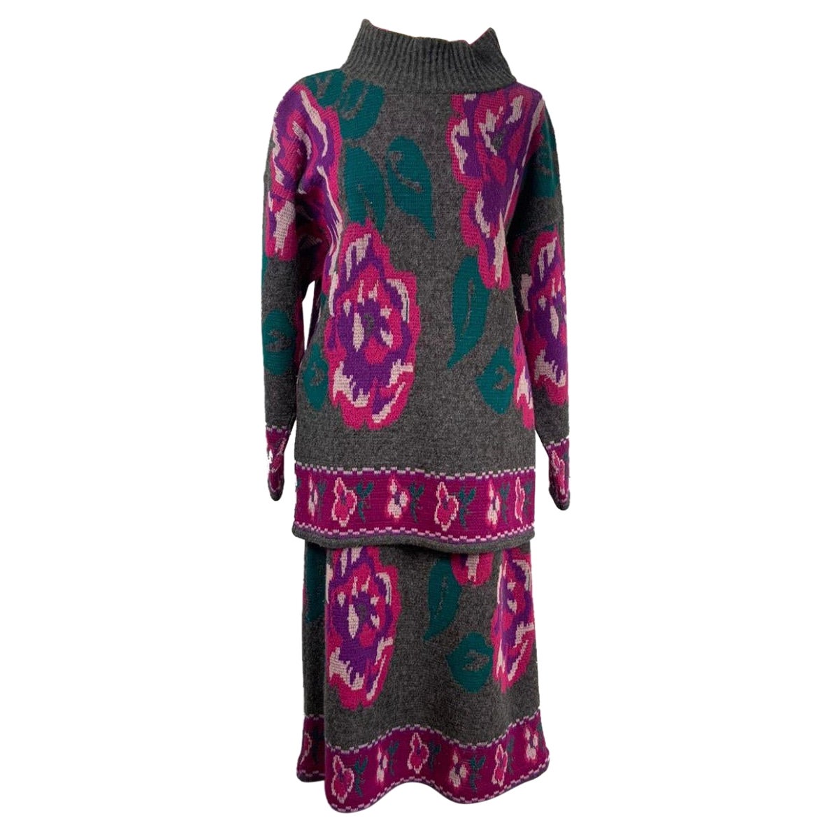 Blumarine Suit Wool For Sale