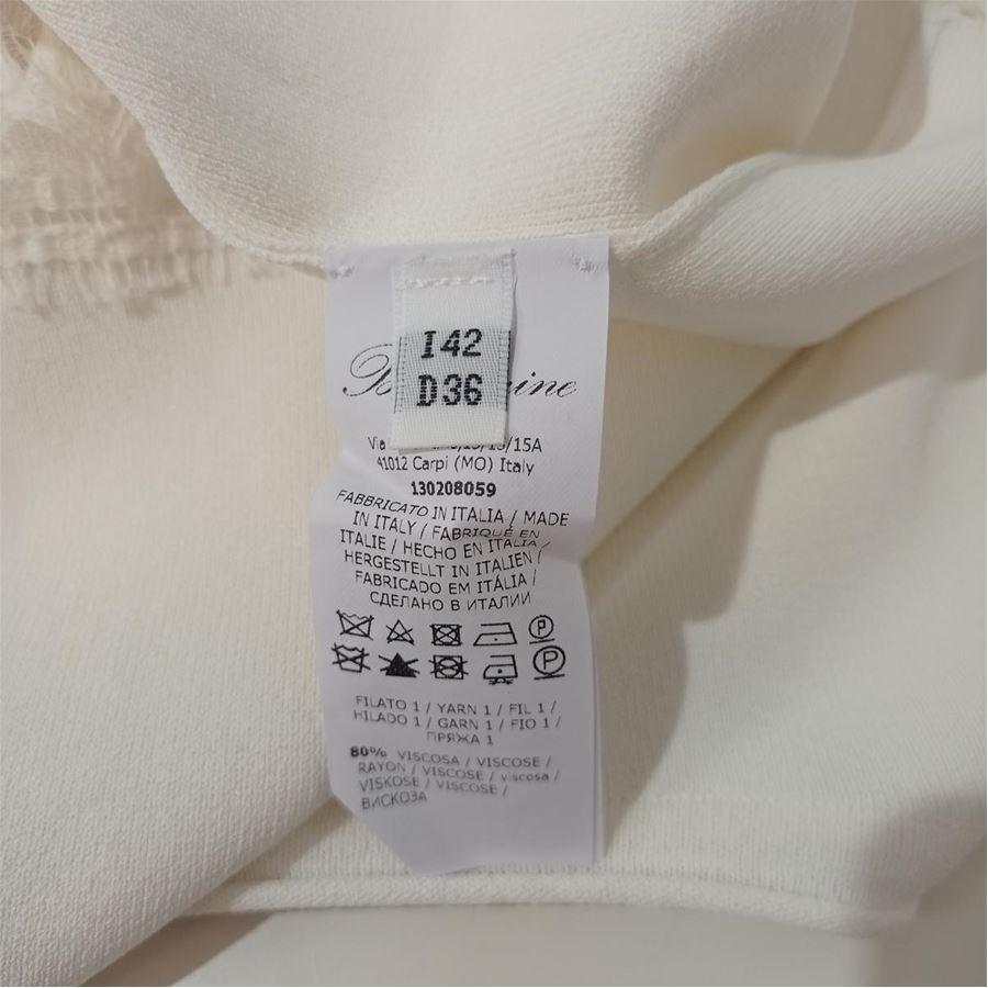 Blumarin-Pullover Größe 42 (Grau) im Angebot