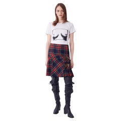 Blumarine  Vintage Blumarine Tartan Skirt