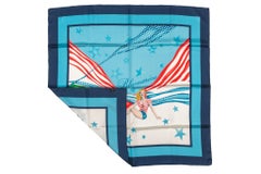 Blumarine Vintage Italy Silk Scarf