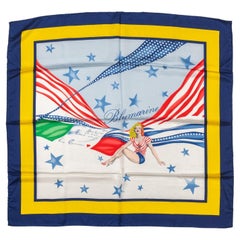 Blumarine Vintage Italy Seidenschal